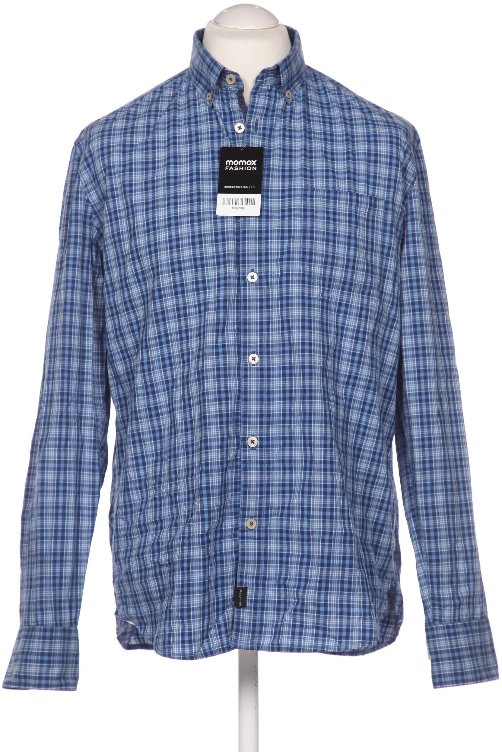 

Marc O Polo Herren Hemd, blau, Gr. 52