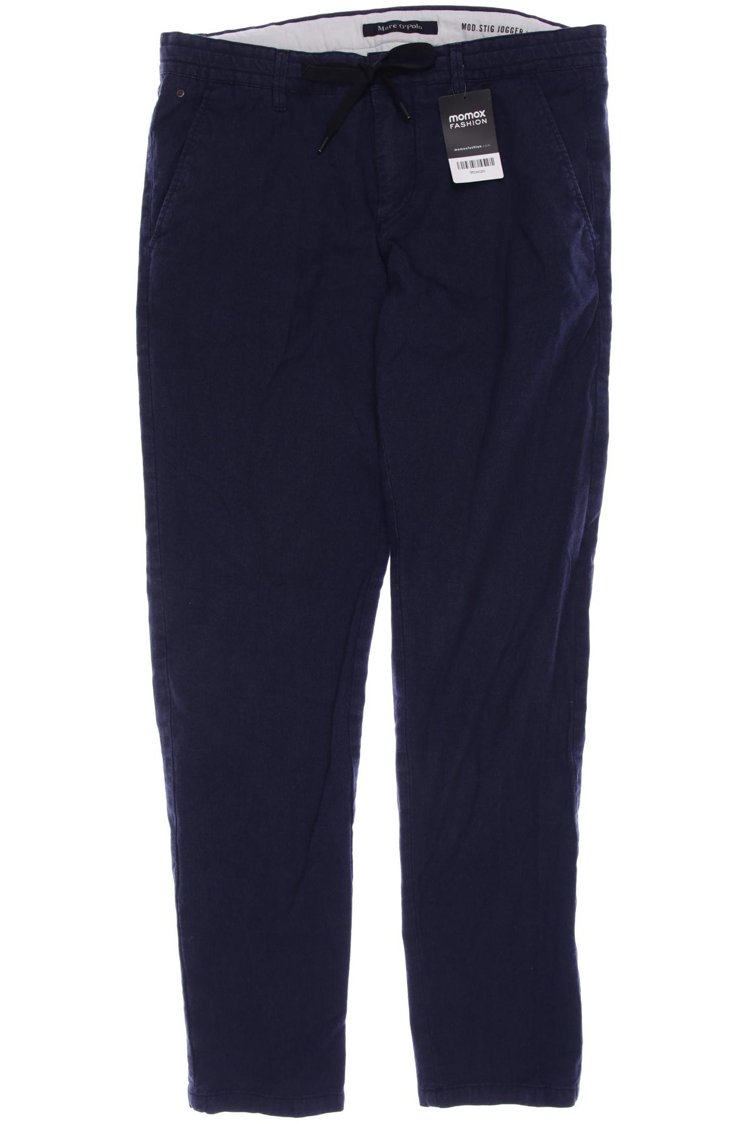 

Marc O Polo Herren Stoffhose, marineblau, Gr. 33