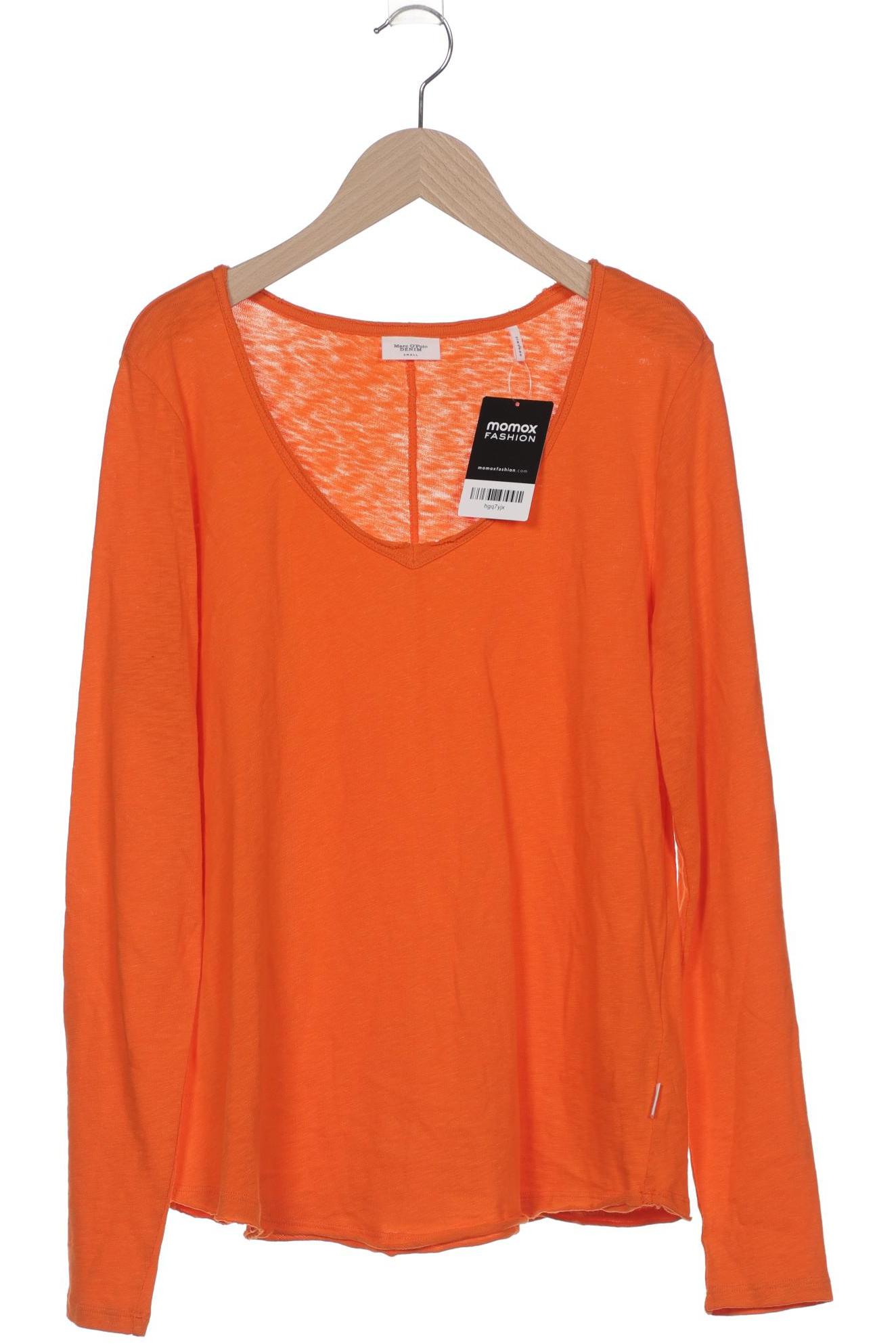 

Marc O Polo Damen Langarmshirt, orange, Gr. 36