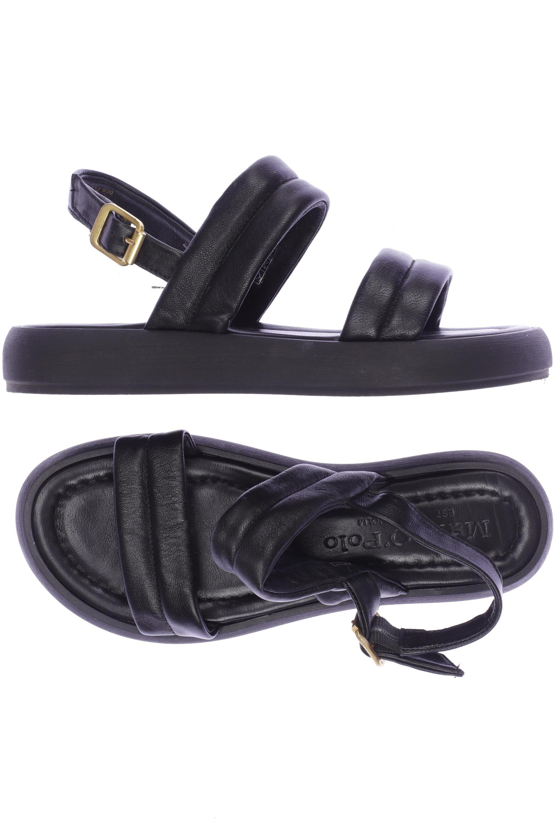 

Marc O Polo Damen Sandale, schwarz, Gr. 38