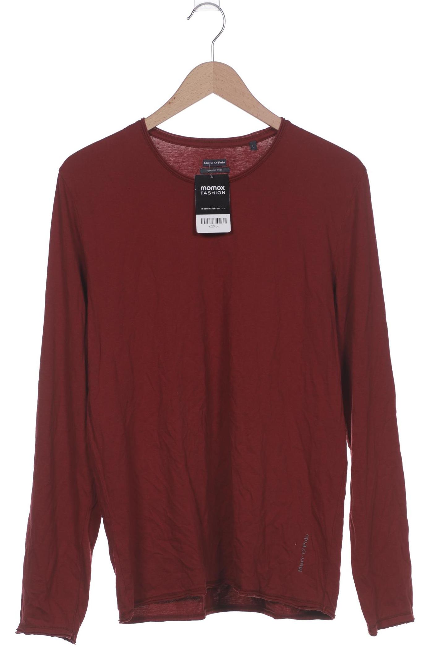 

Marc O Polo Herren Langarmshirt, bordeaux, Gr. 52