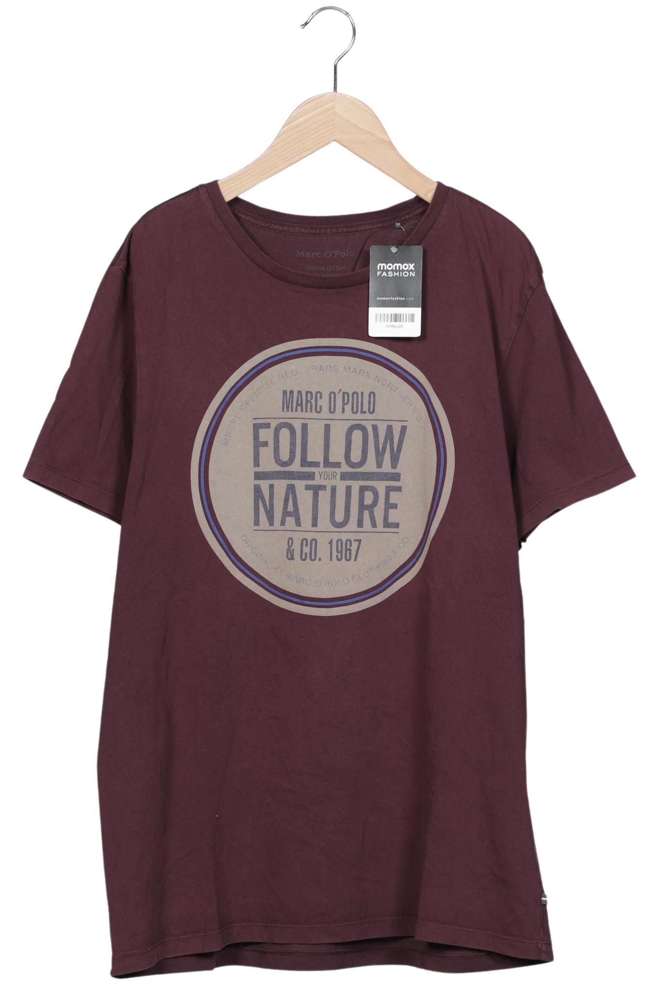 

Marc O Polo Herren T-Shirt, bordeaux, Gr. 54