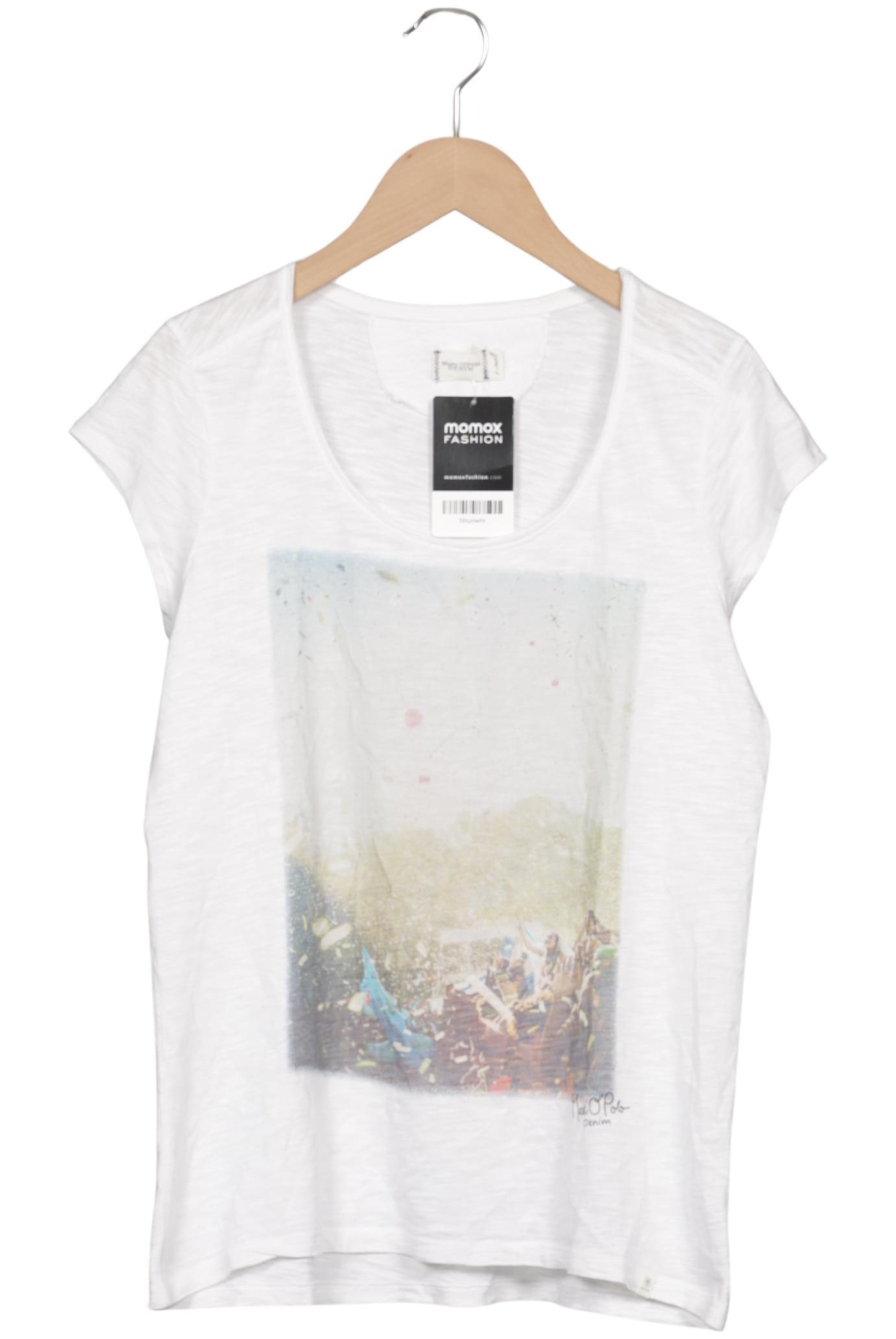 

Marc O Polo Damen T-Shirt, weiß, Gr. 34