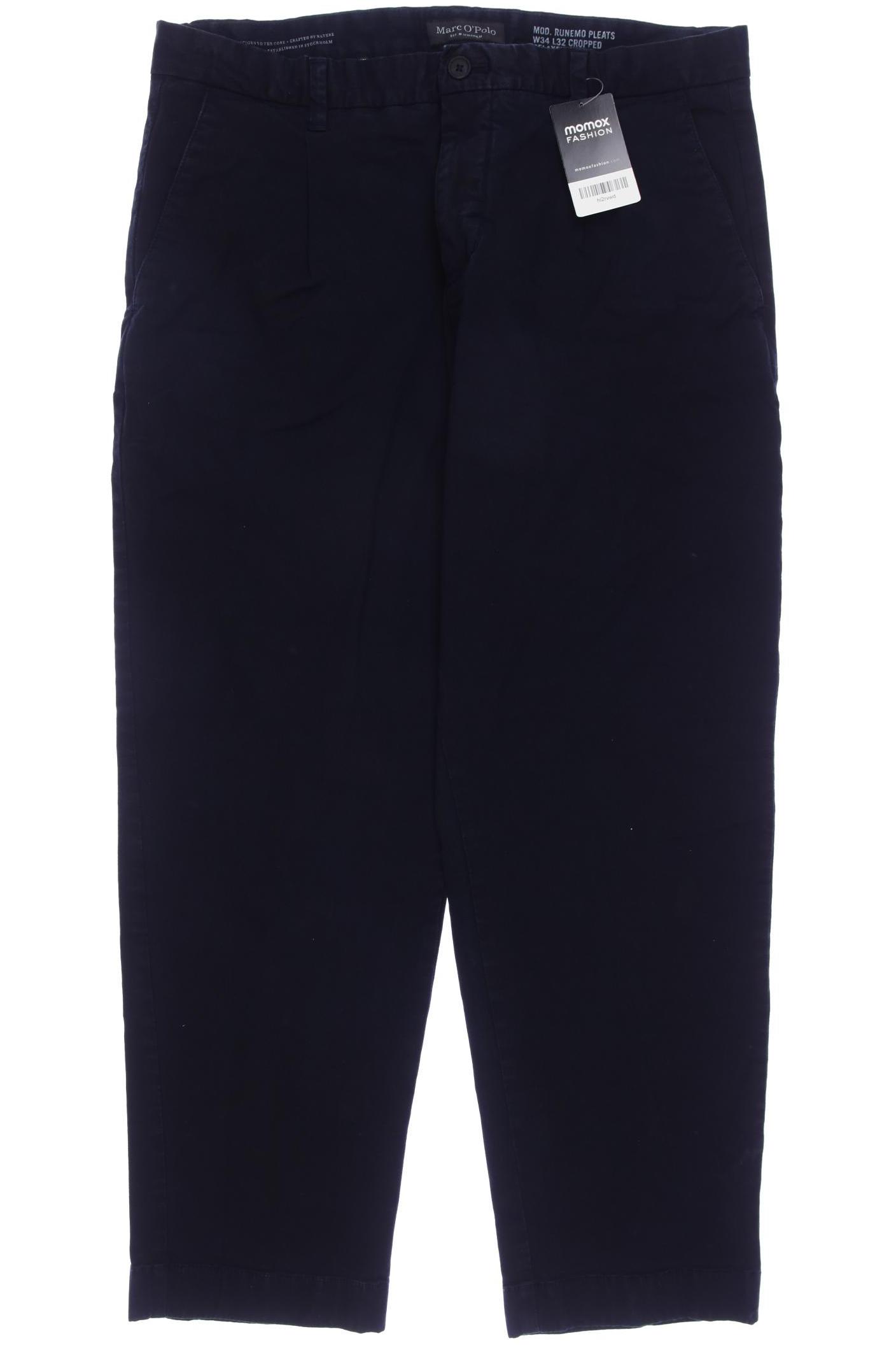 

Marc O Polo Herren Stoffhose, marineblau, Gr. 34