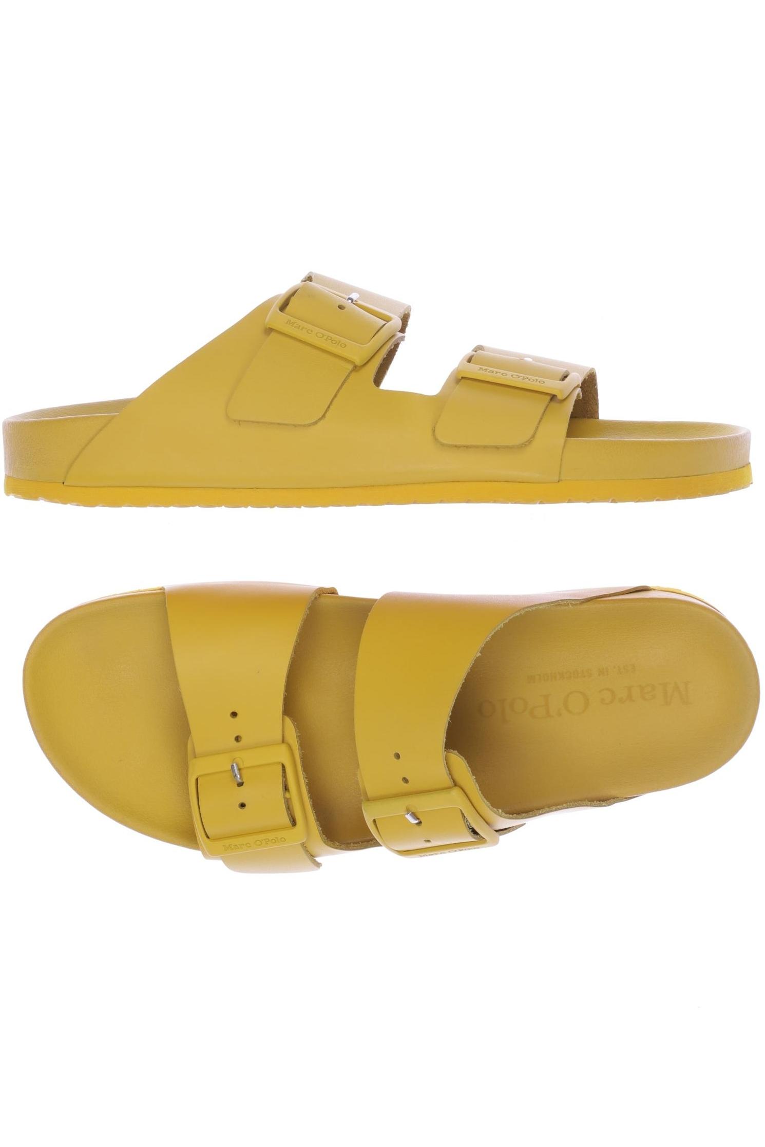 

Marc O Polo Damen Sandale, gelb, Gr. 41