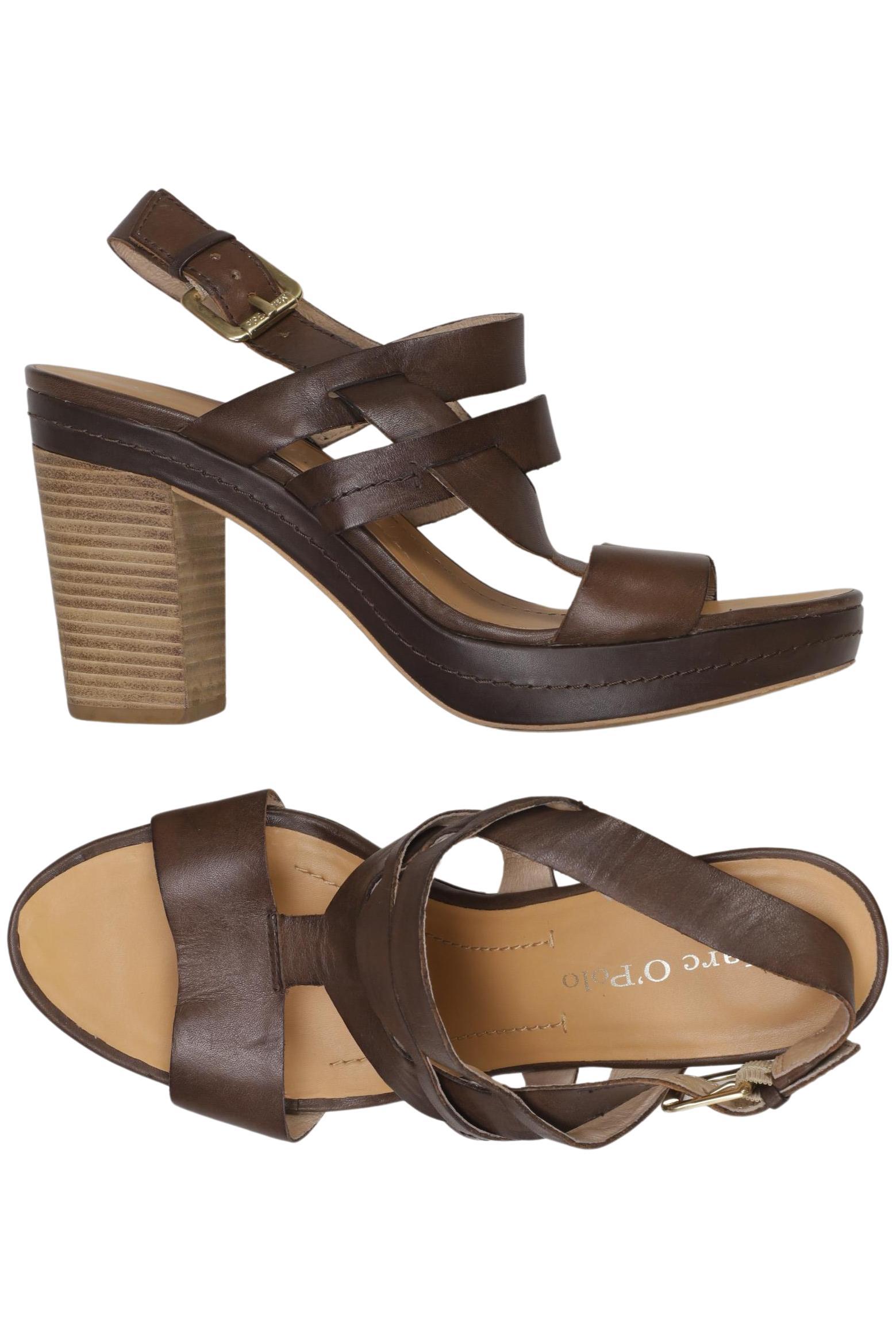 

Marc O Polo Damen Sandale, braun, Gr. 6.5
