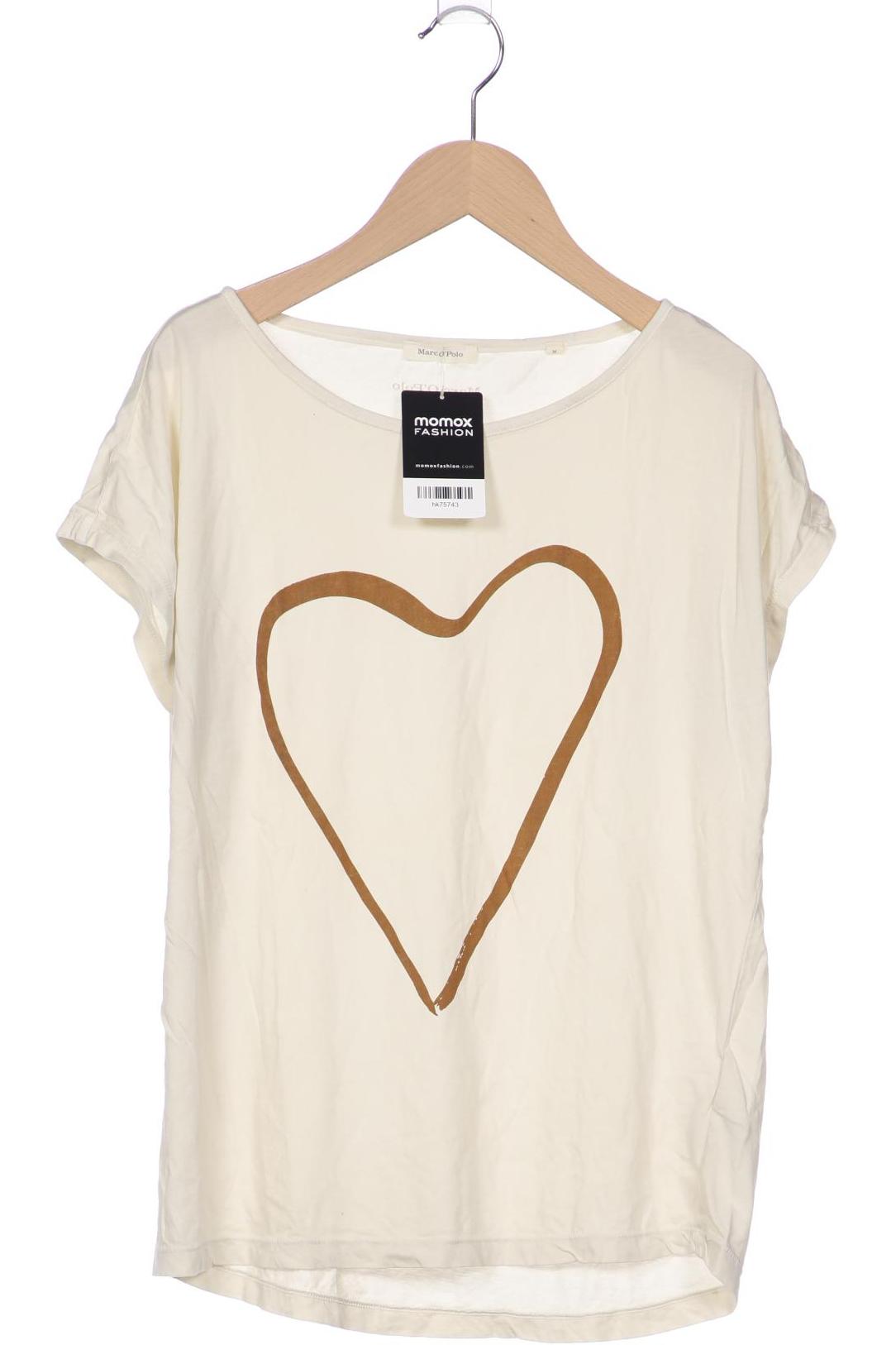 

Marc O Polo Damen T-Shirt, cremeweiß, Gr. 38