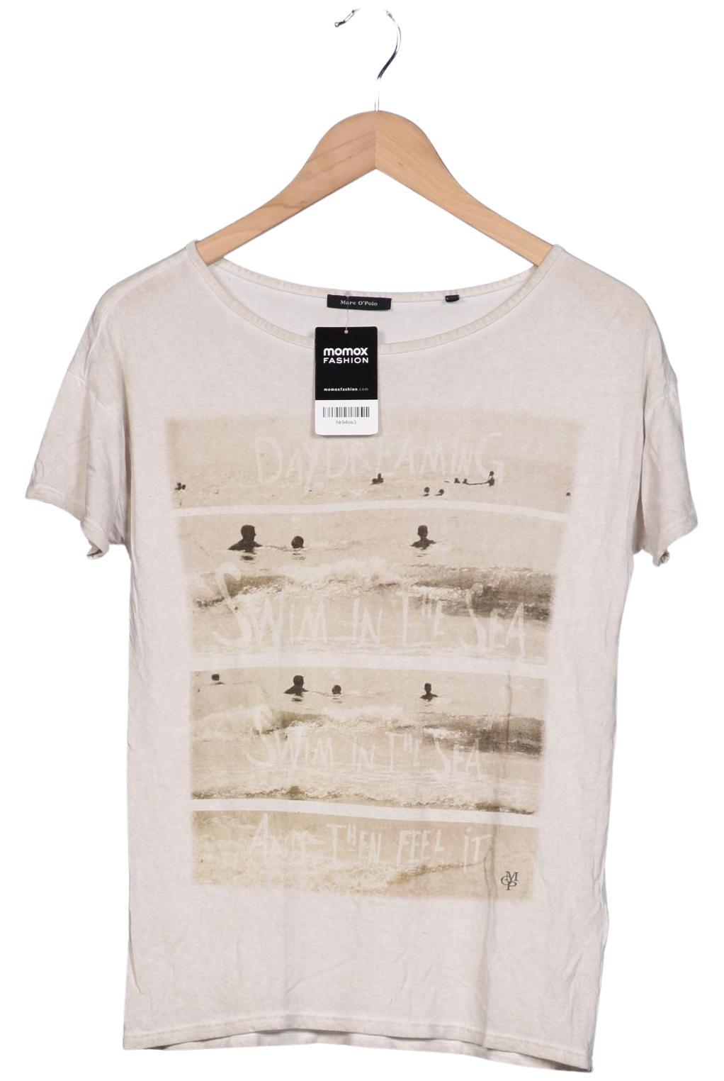 

Marc O Polo Damen T-Shirt, cremeweiß, Gr. 38