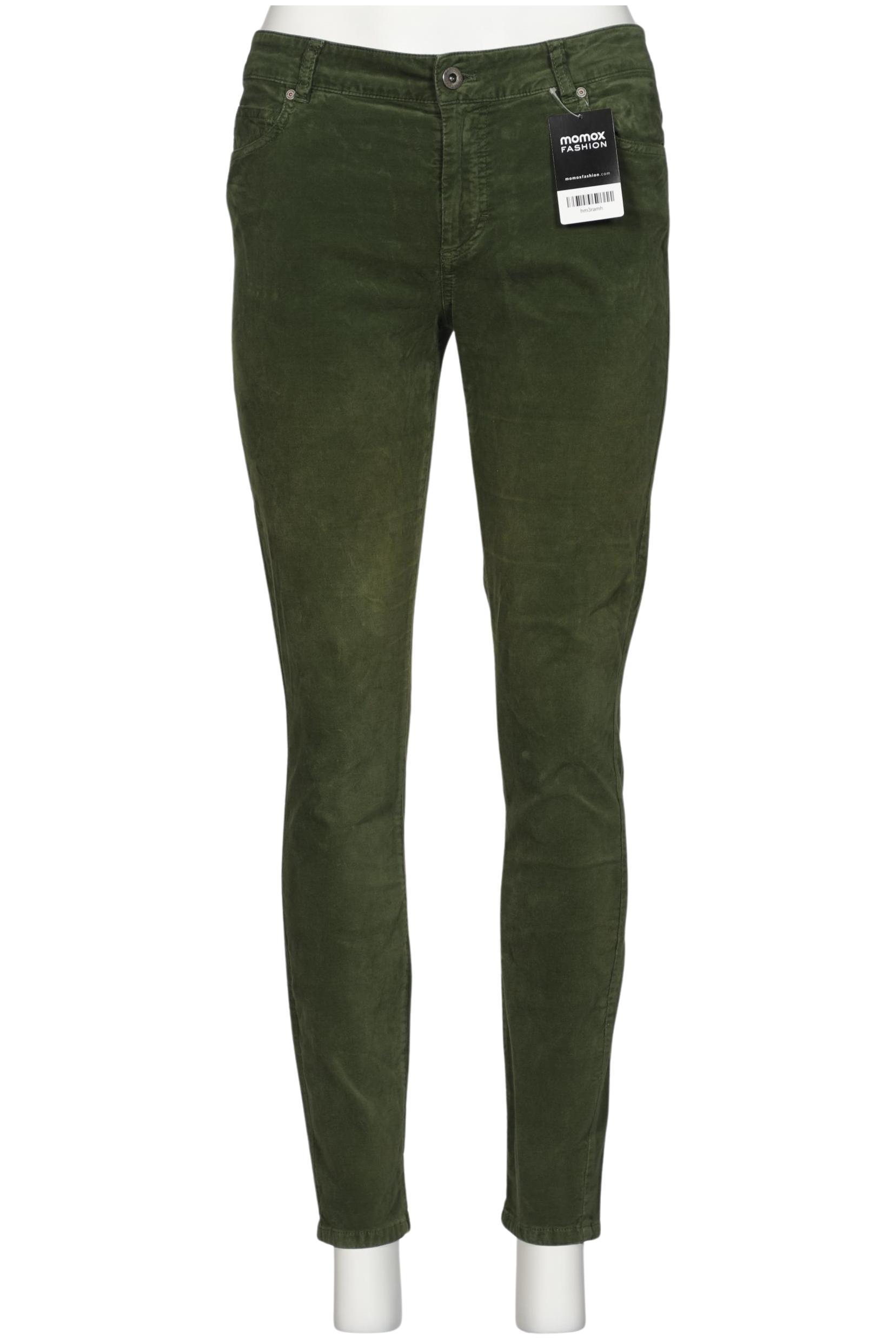 

Marc O Polo Damen Stoffhose, grün, Gr. 31