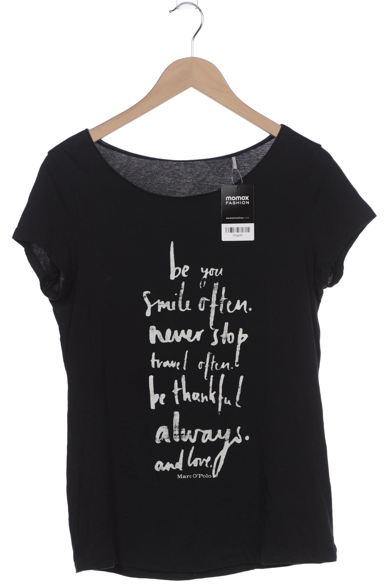 

Marc O Polo Damen T-Shirt, schwarz, Gr. 38