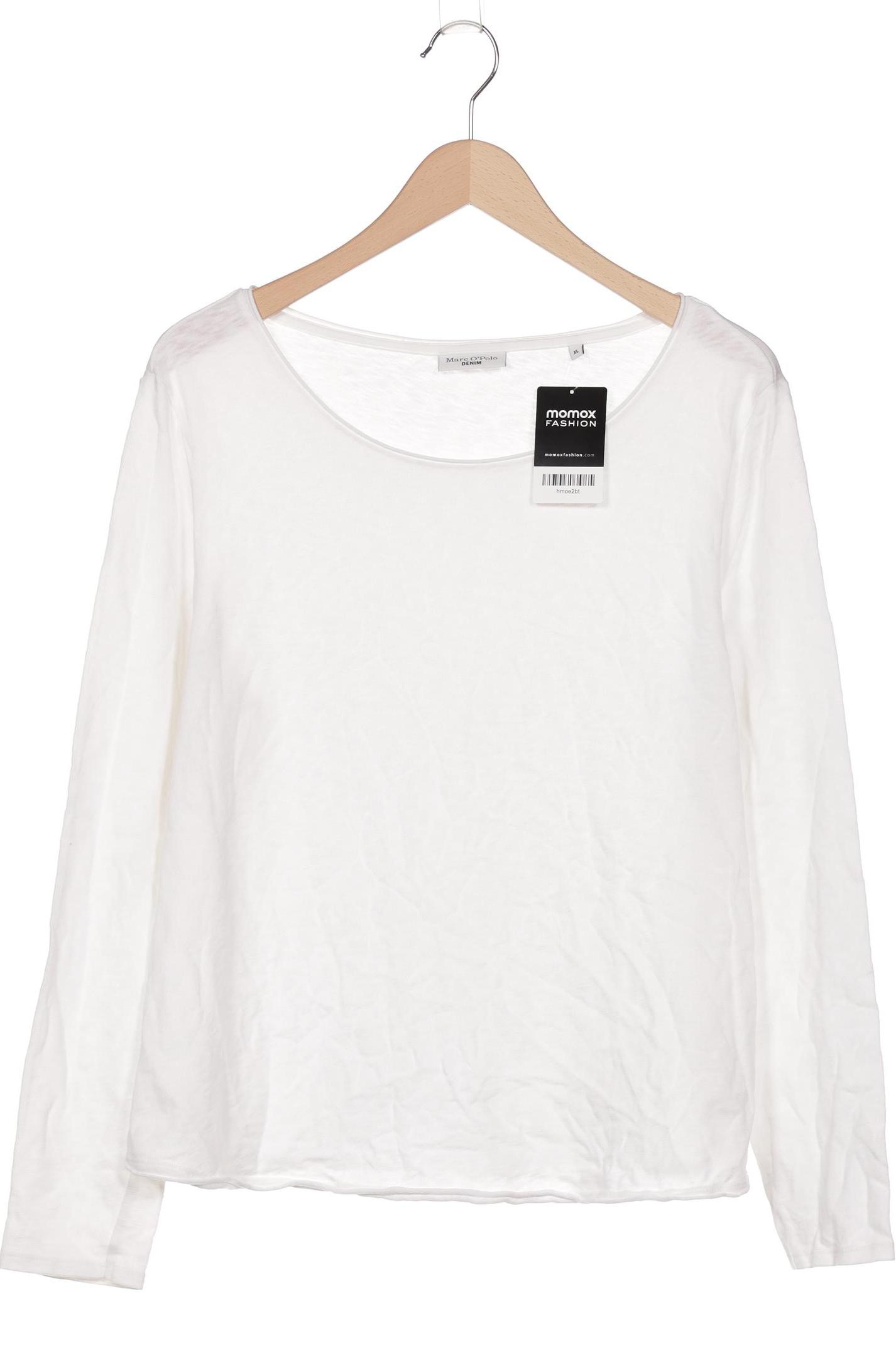 

Marc O Polo Damen Langarmshirt, weiß, Gr. 44