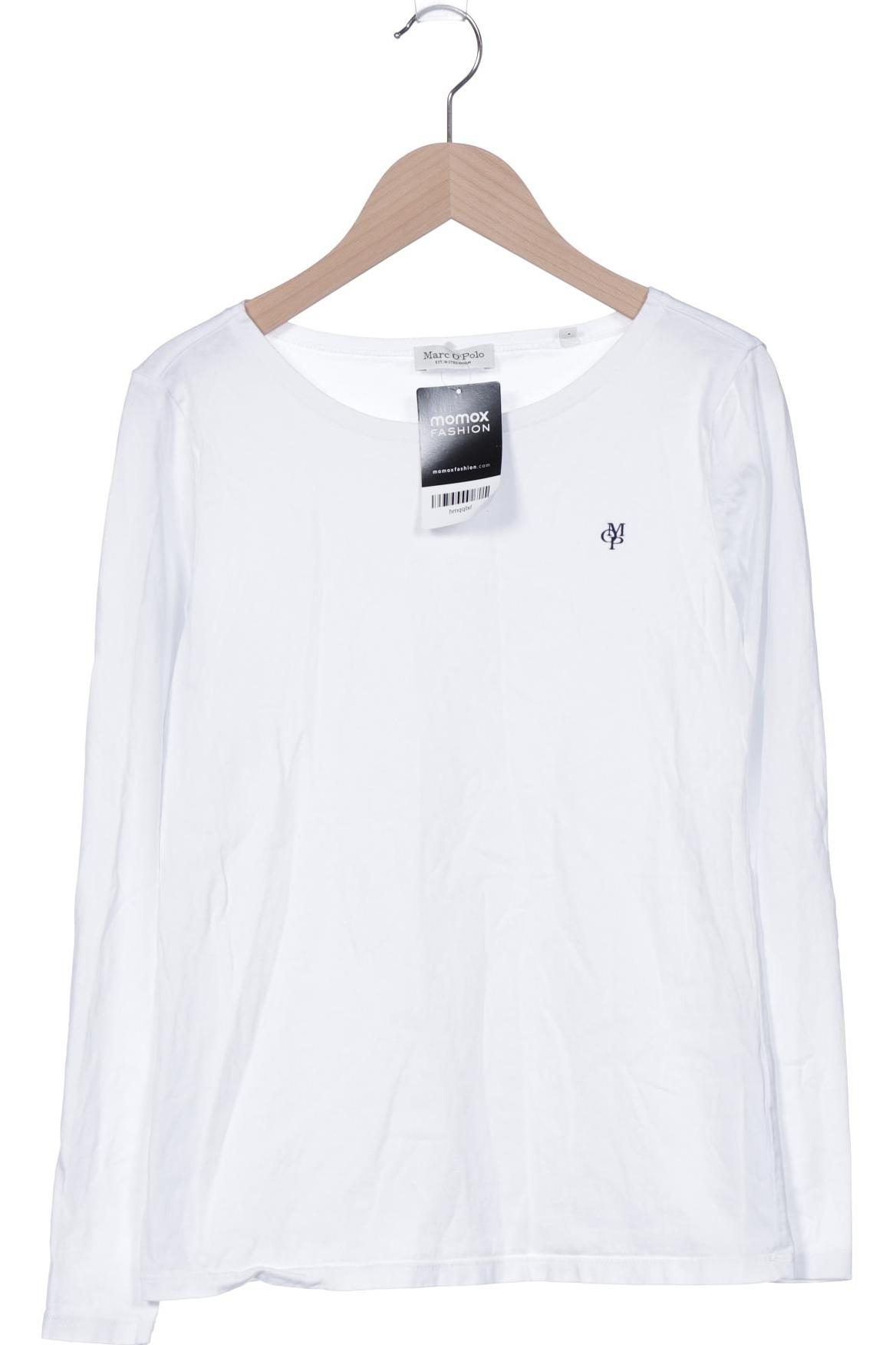 

Marc O Polo Damen Langarmshirt, weiß, Gr. 36