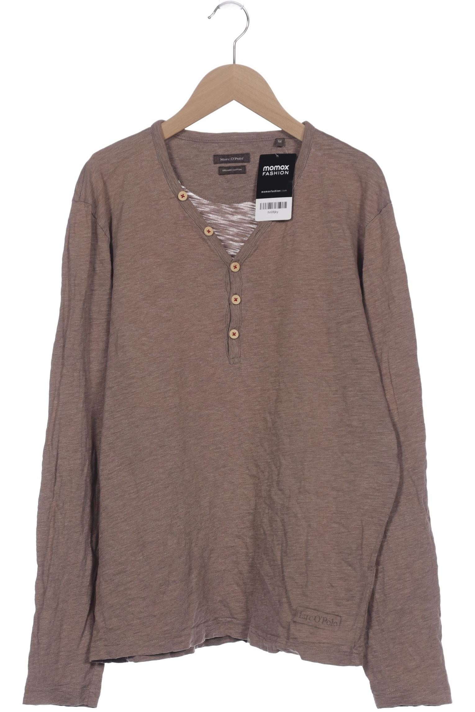 

Marc O Polo Herren Langarmshirt, braun, Gr. 48