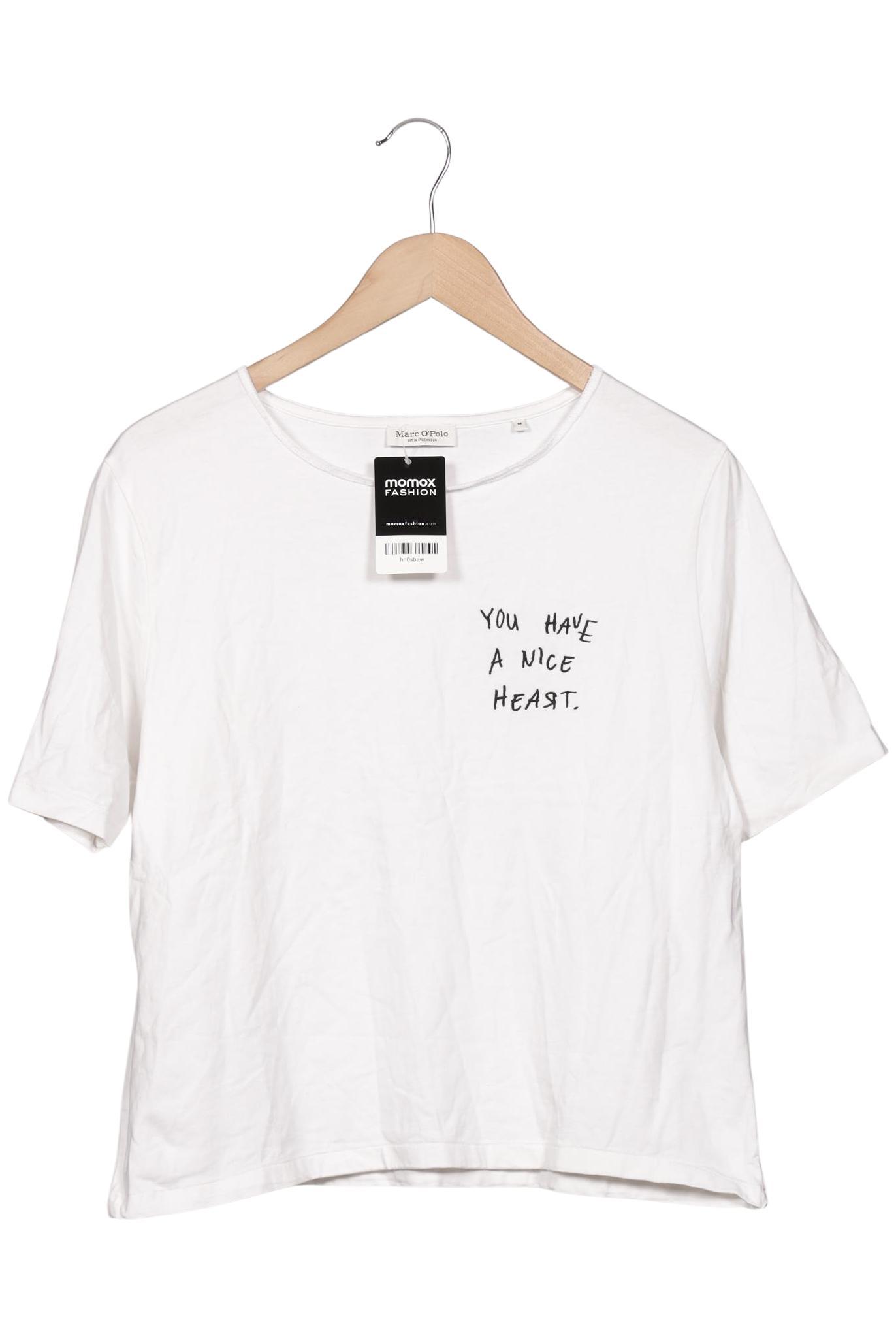

Marc O Polo Damen T-Shirt, weiß, Gr. 38
