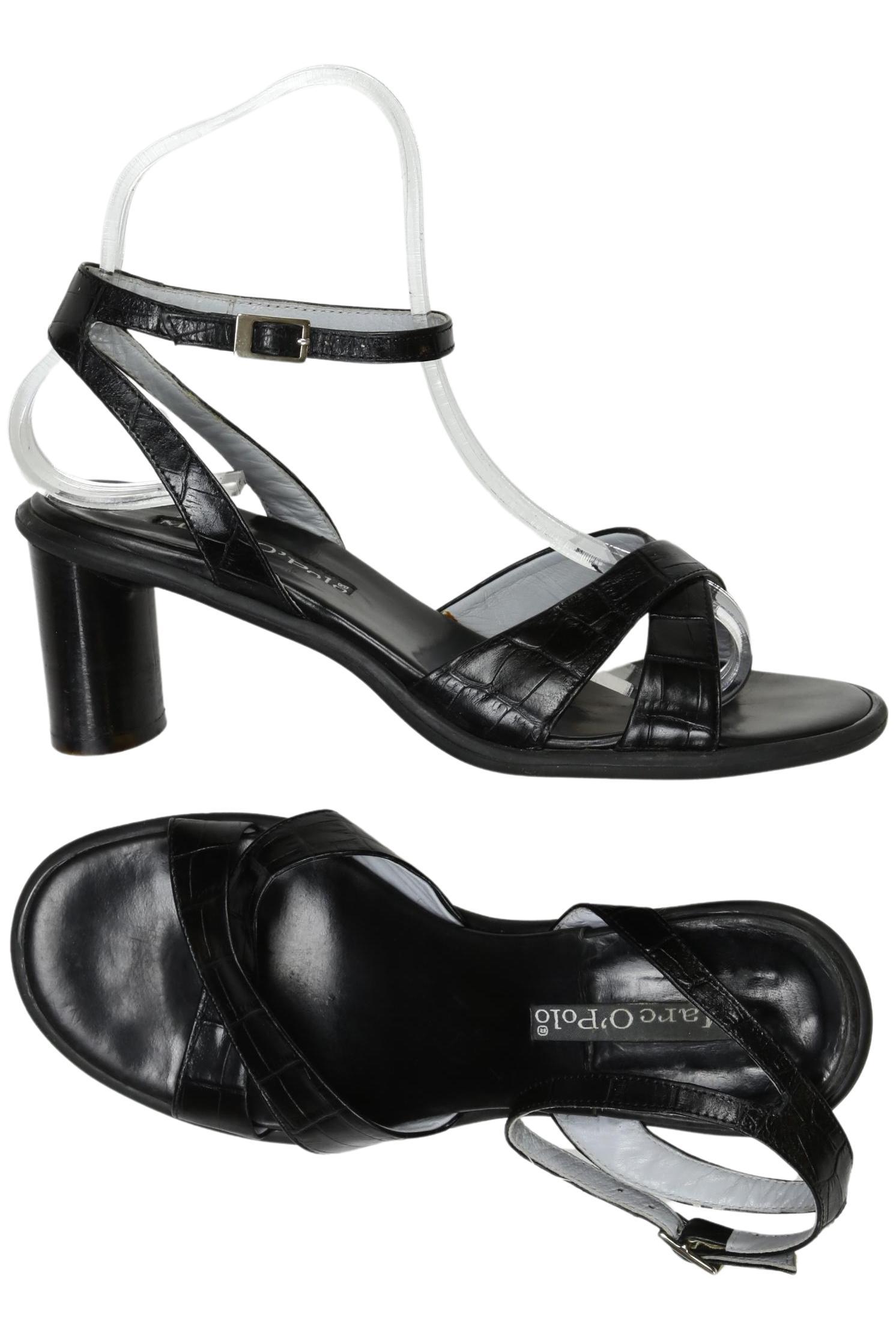 

Marc O Polo Damen Sandale, schwarz, Gr. 4.5