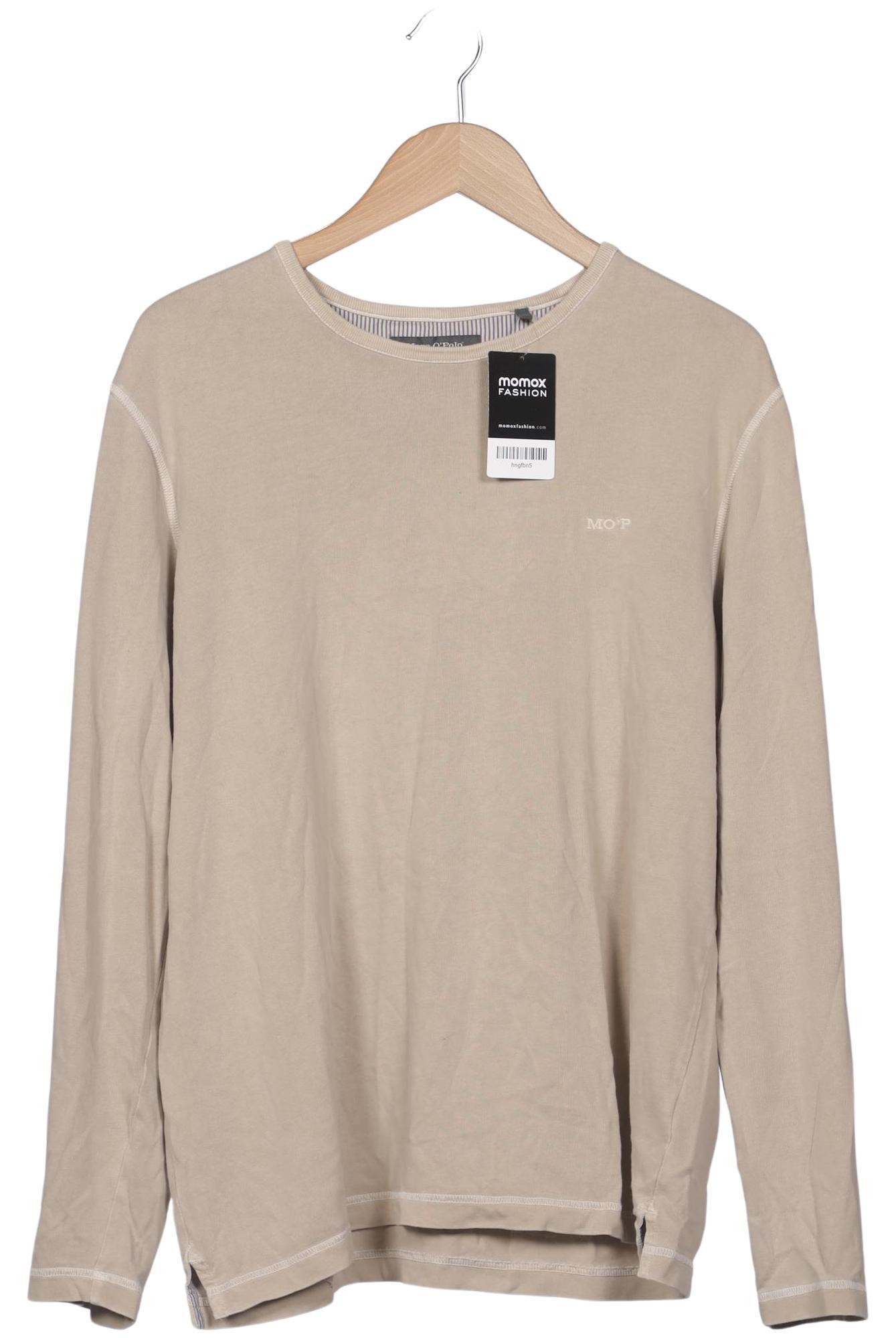 

Marc O Polo Herren Langarmshirt, beige, Gr. 52