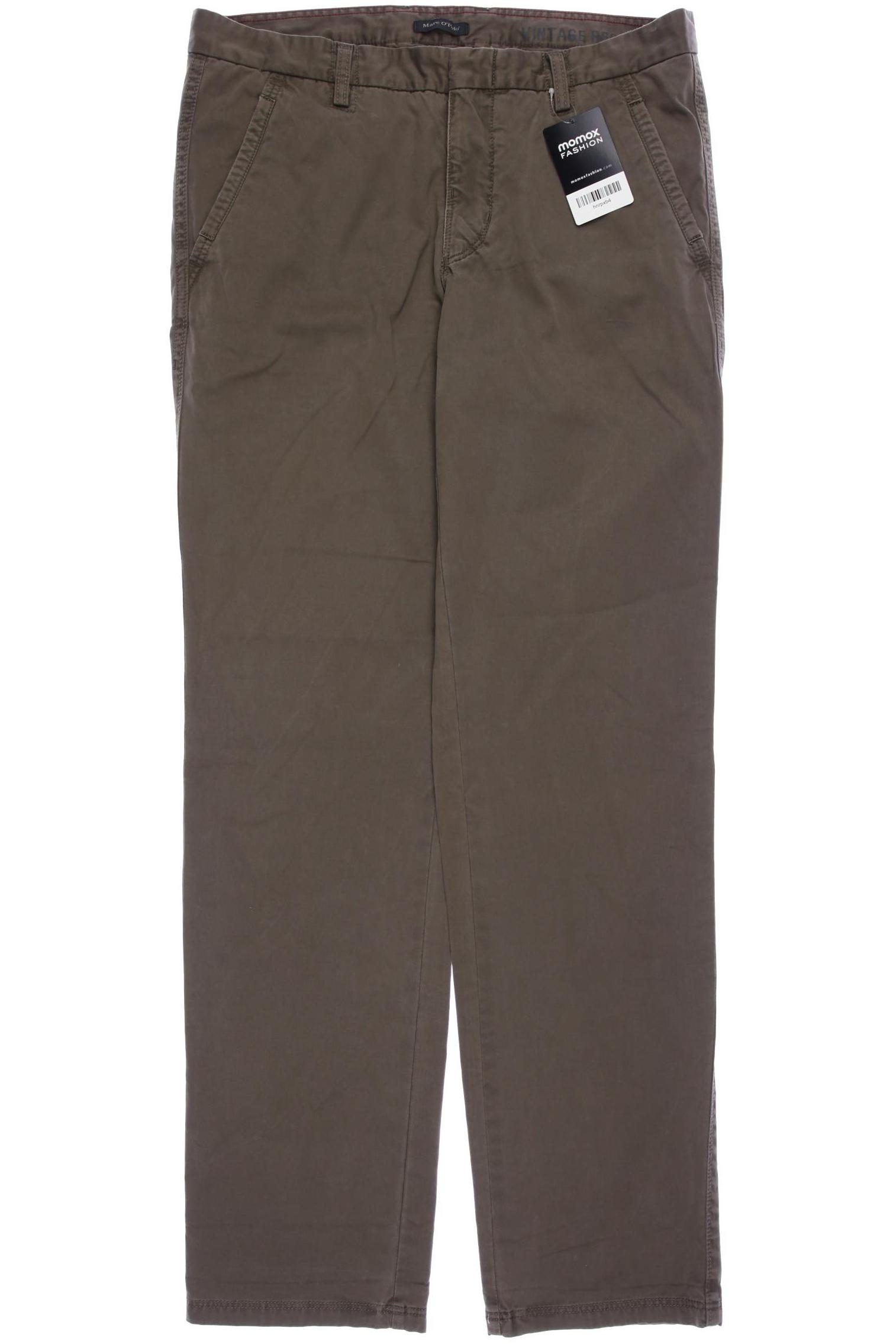 

Marc O Polo Herren Stoffhose, braun, Gr. 48
