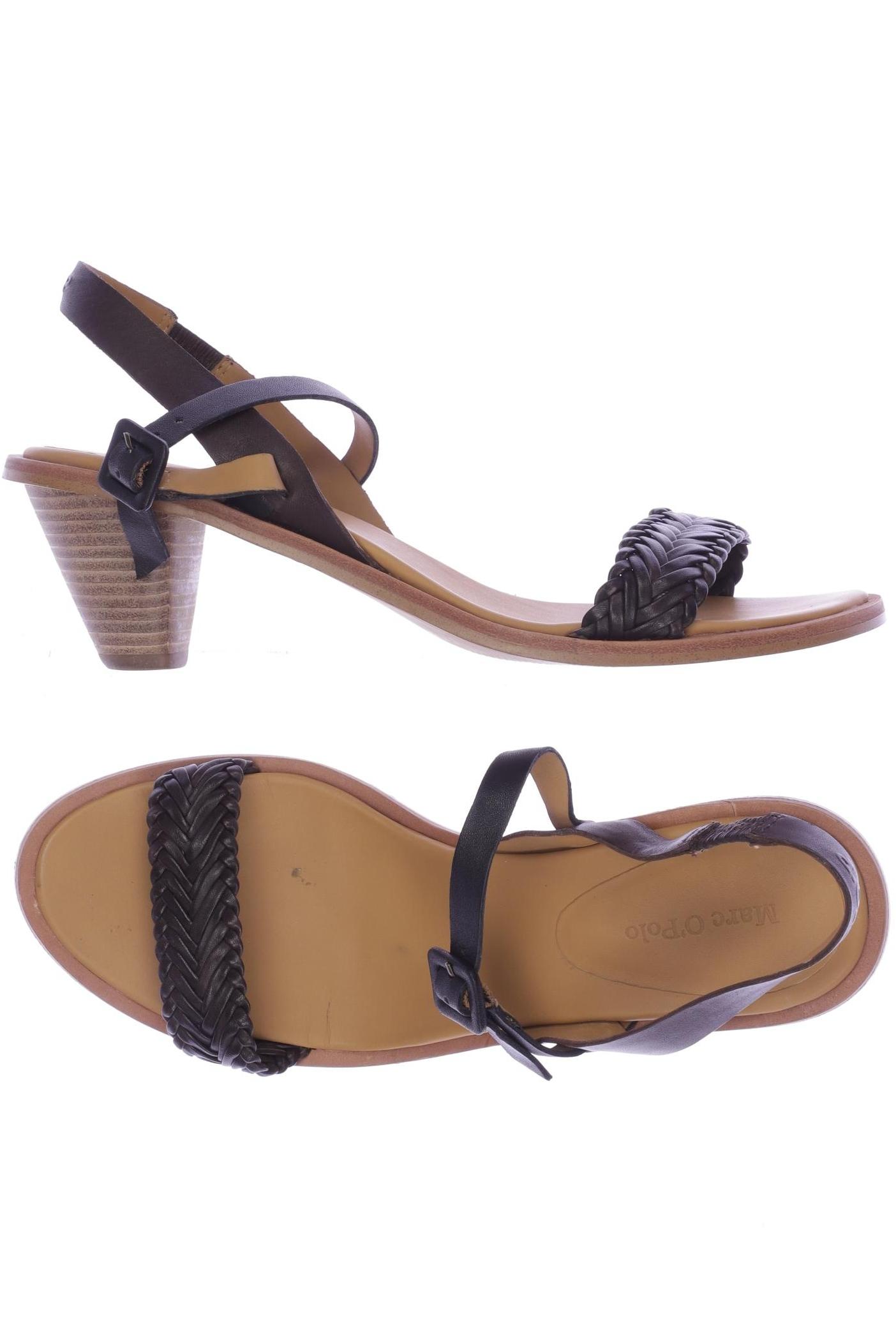 

Marc O Polo Damen Sandale, braun, Gr. 39