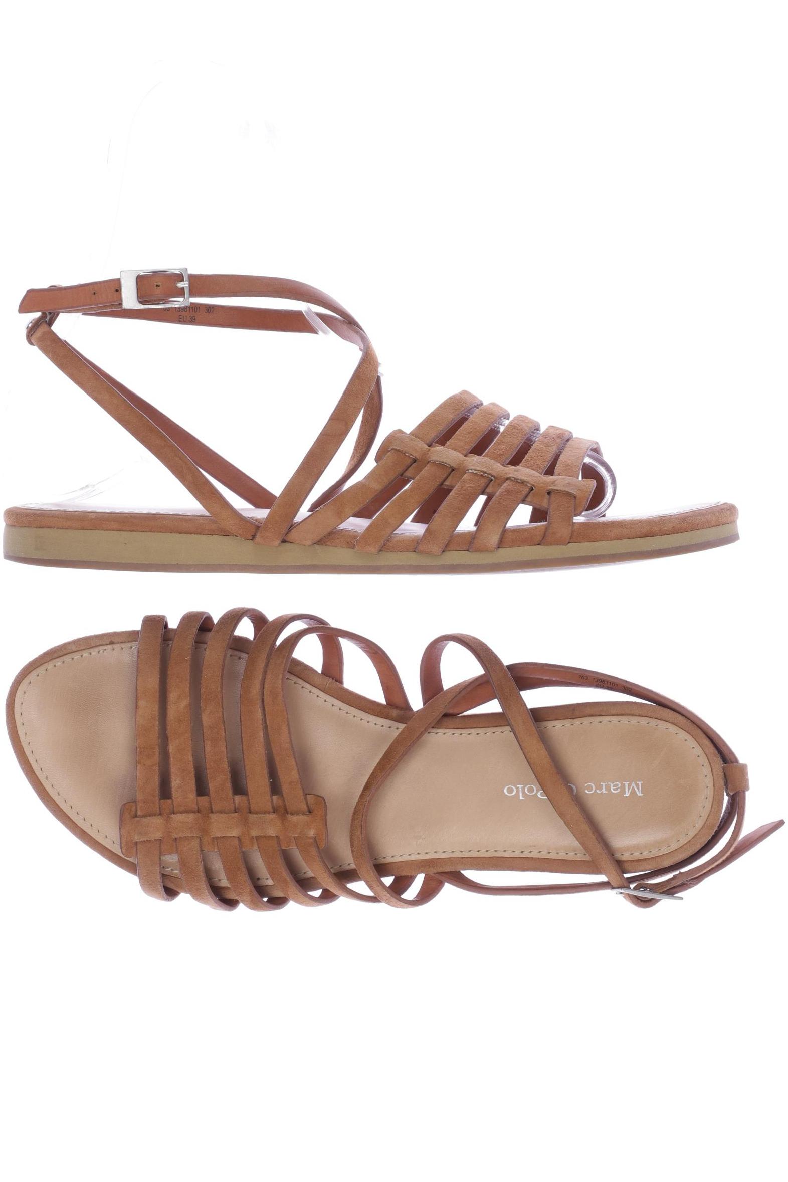 

Marc O Polo Damen Sandale, braun, Gr. 39