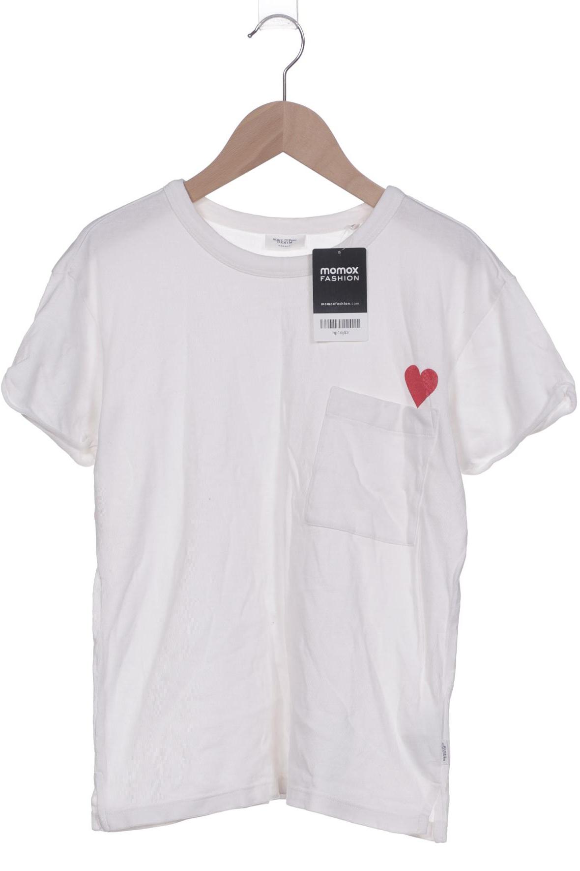 

Marc O Polo Damen T-Shirt, weiß, Gr. 34
