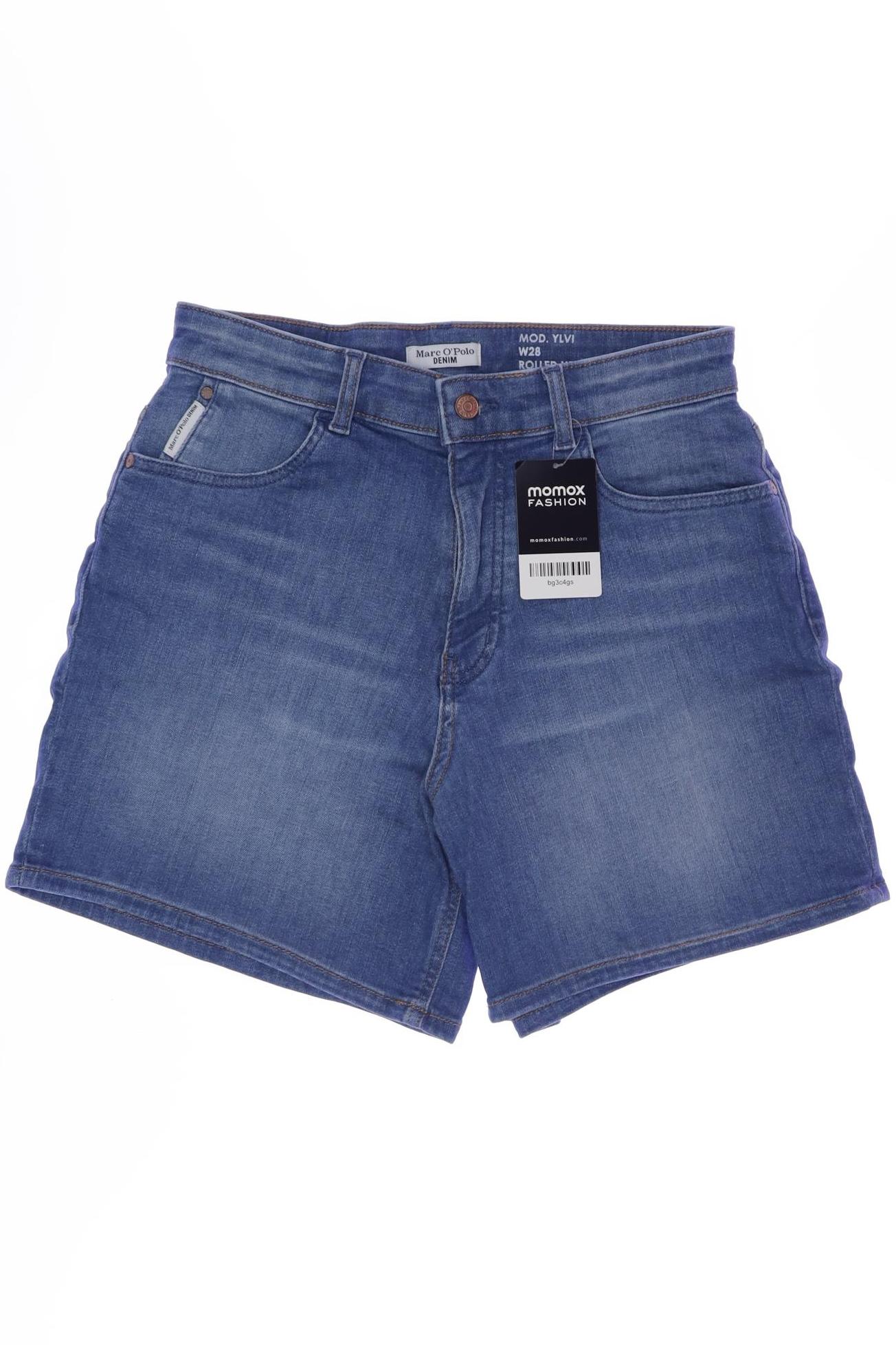 

Marc O Polo Damen Shorts, blau, Gr. 28