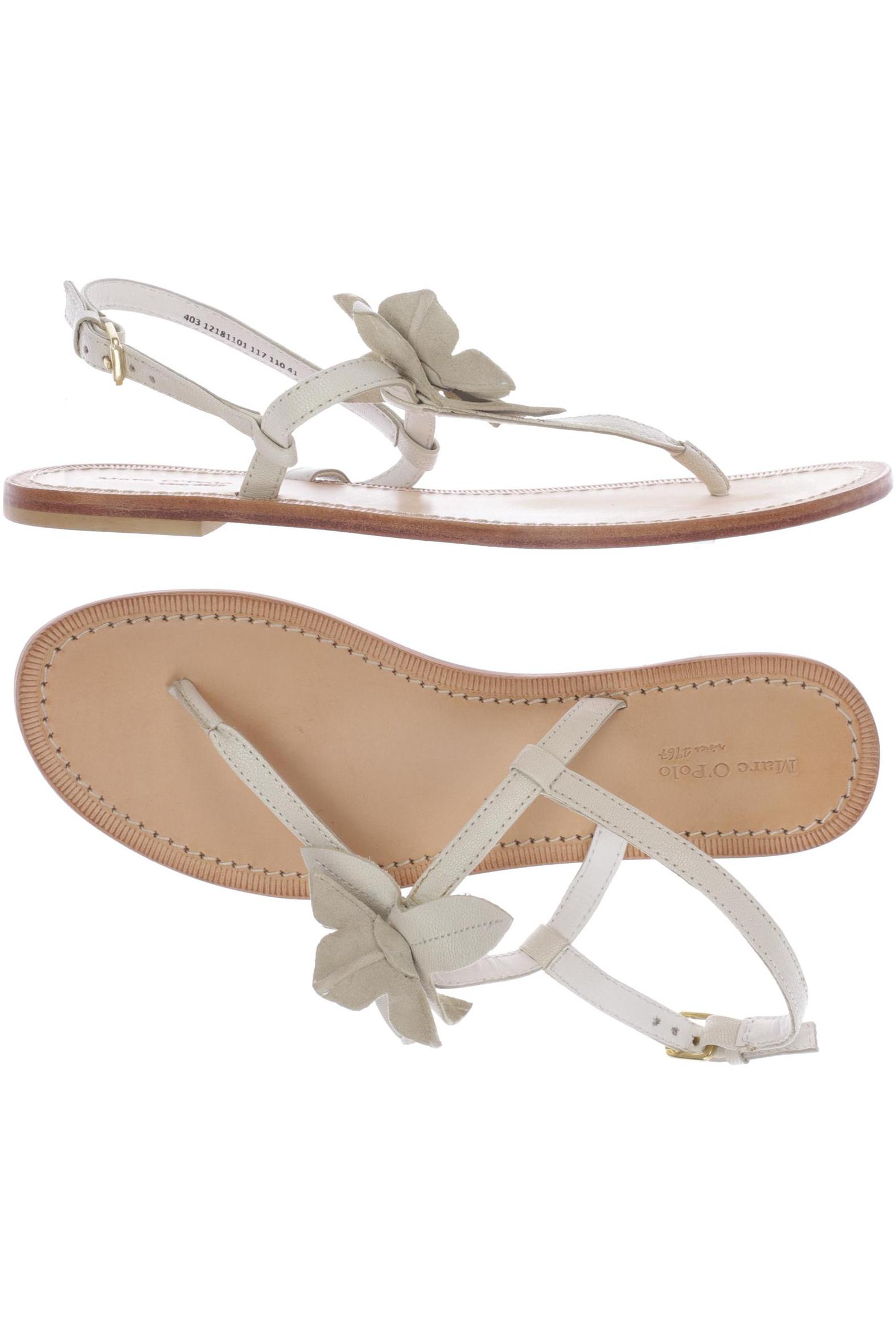 

Marc O Polo Damen Sandale, cremeweiß