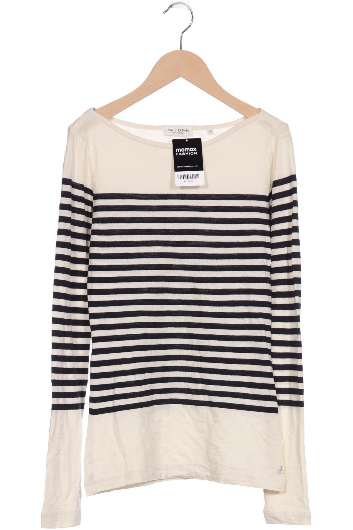 

Marc O Polo Damen Langarmshirt, cremeweiß