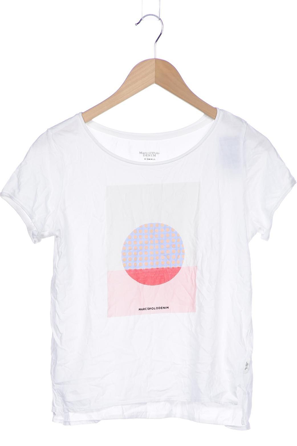 

Marc O Polo Damen T-Shirt, weiß, Gr. 34