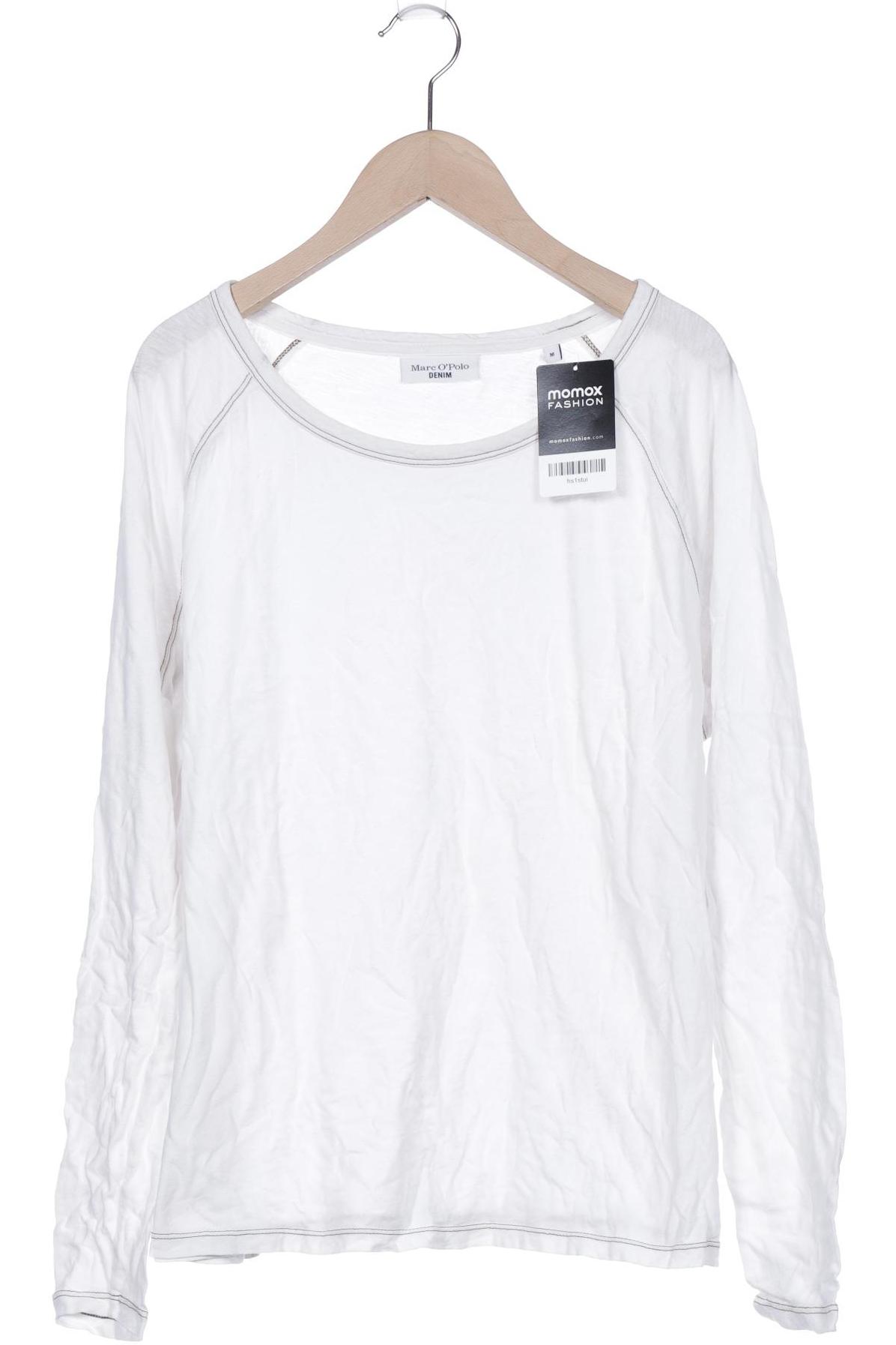 

Marc O Polo Damen Langarmshirt, weiß, Gr. 38