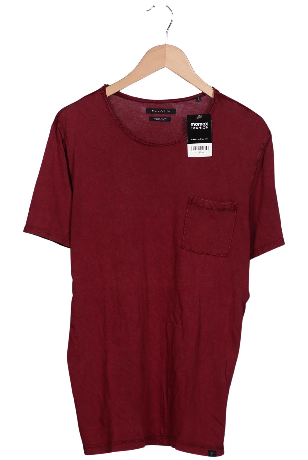 

Marc O Polo Herren T-Shirt, bordeaux, Gr. 52