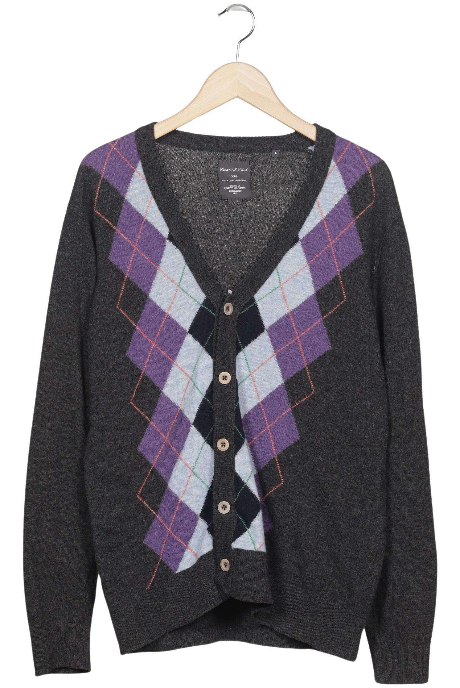 Thumbnail - Marc O Polo Herren Strickjacke, mehrfarbig, Gr. 52