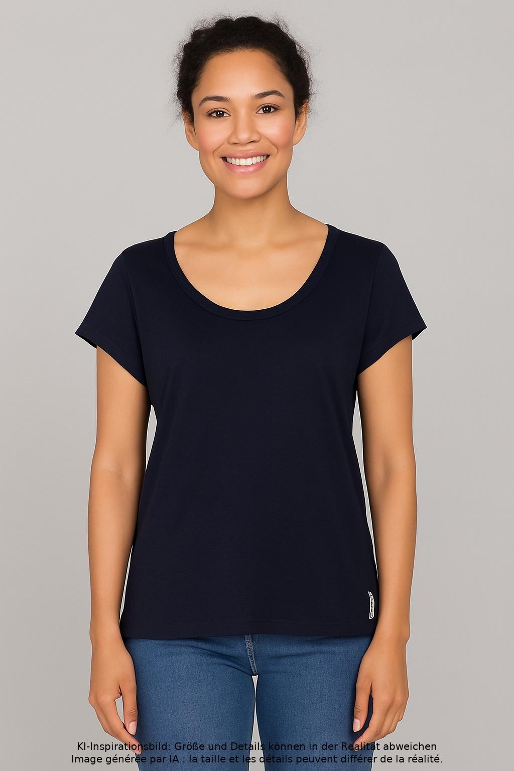 

Marc O Polo Damen T-Shirt, marineblau, Gr. 36