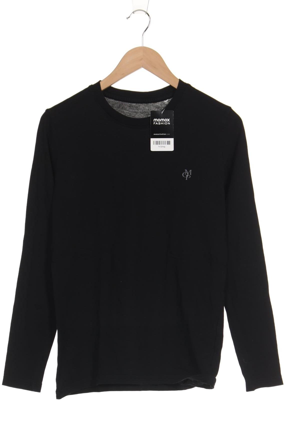 Thumbnail - Marc O Polo Herren Langarmshirt, schwarz, Gr. 44