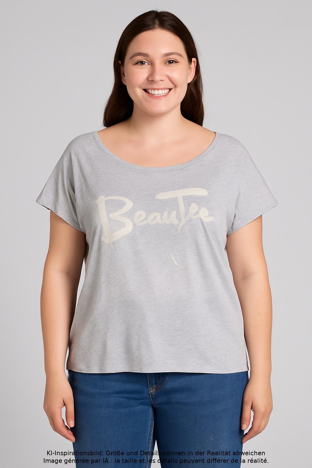 

Marc O Polo Damen T-Shirt, grau, Gr. 44