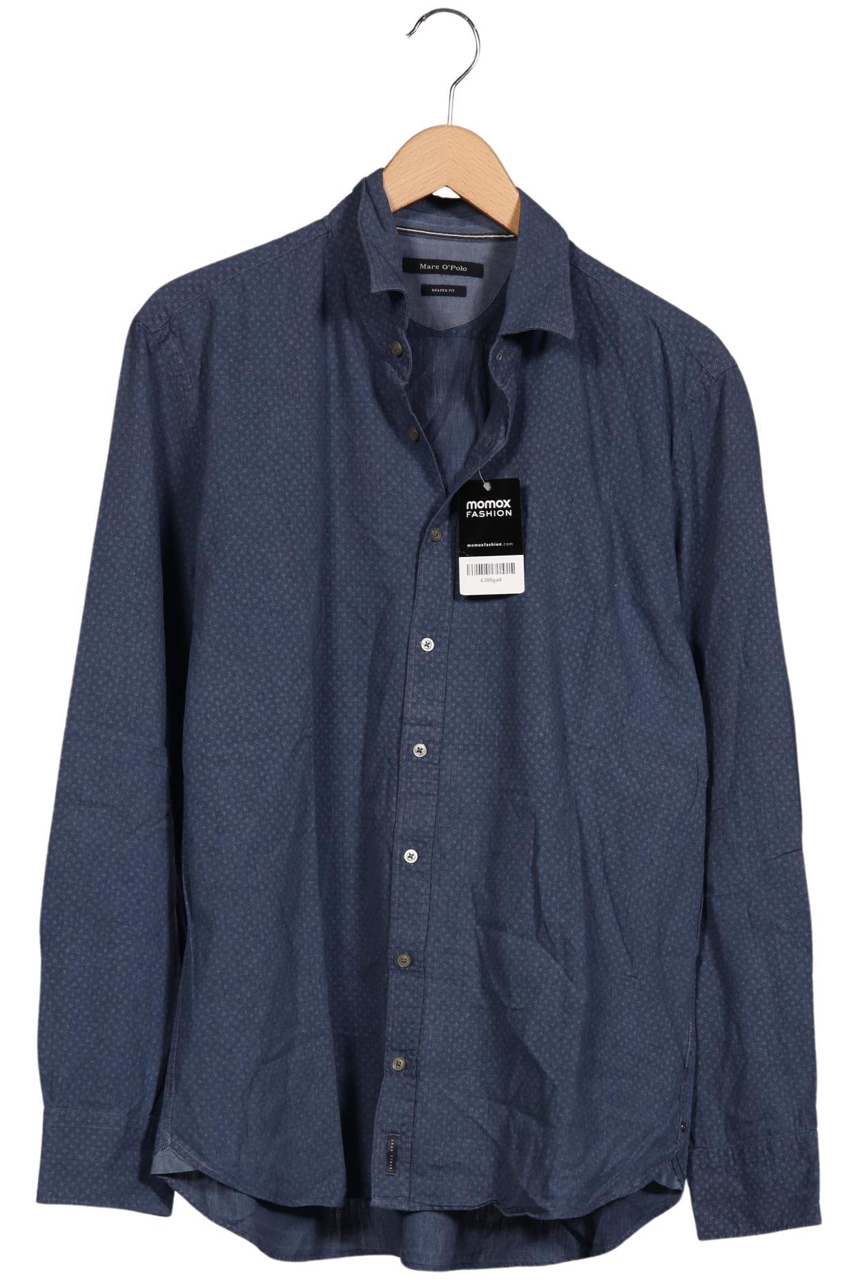 

Marc O Polo Herren Hemd, blau, Gr. 56