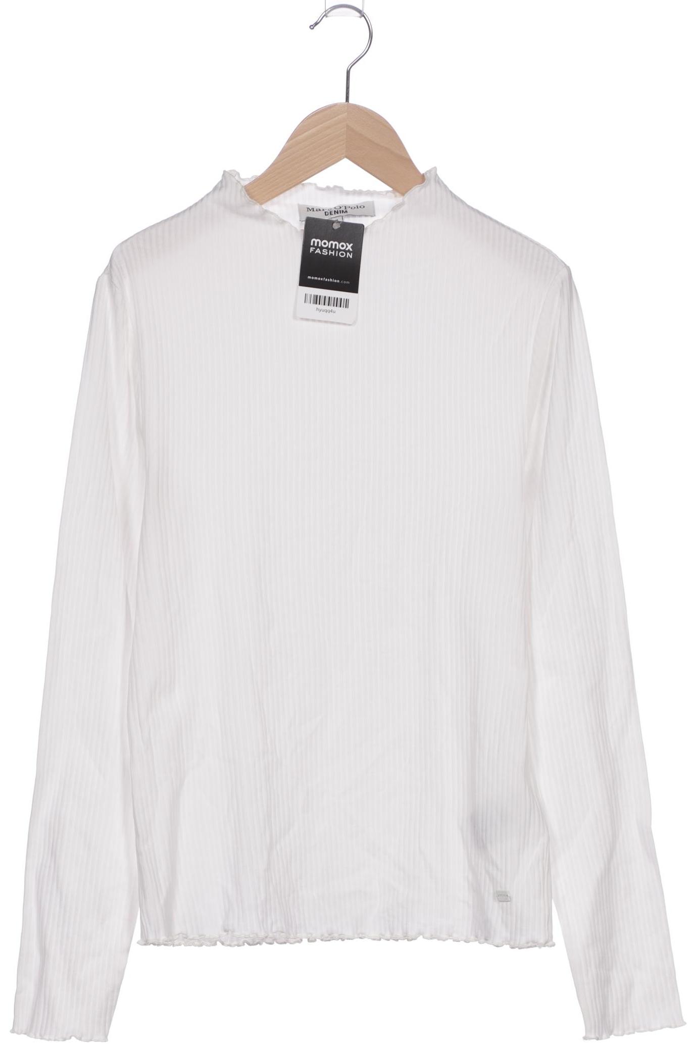 

Marc O Polo Damen Langarmshirt, weiß, Gr. 38