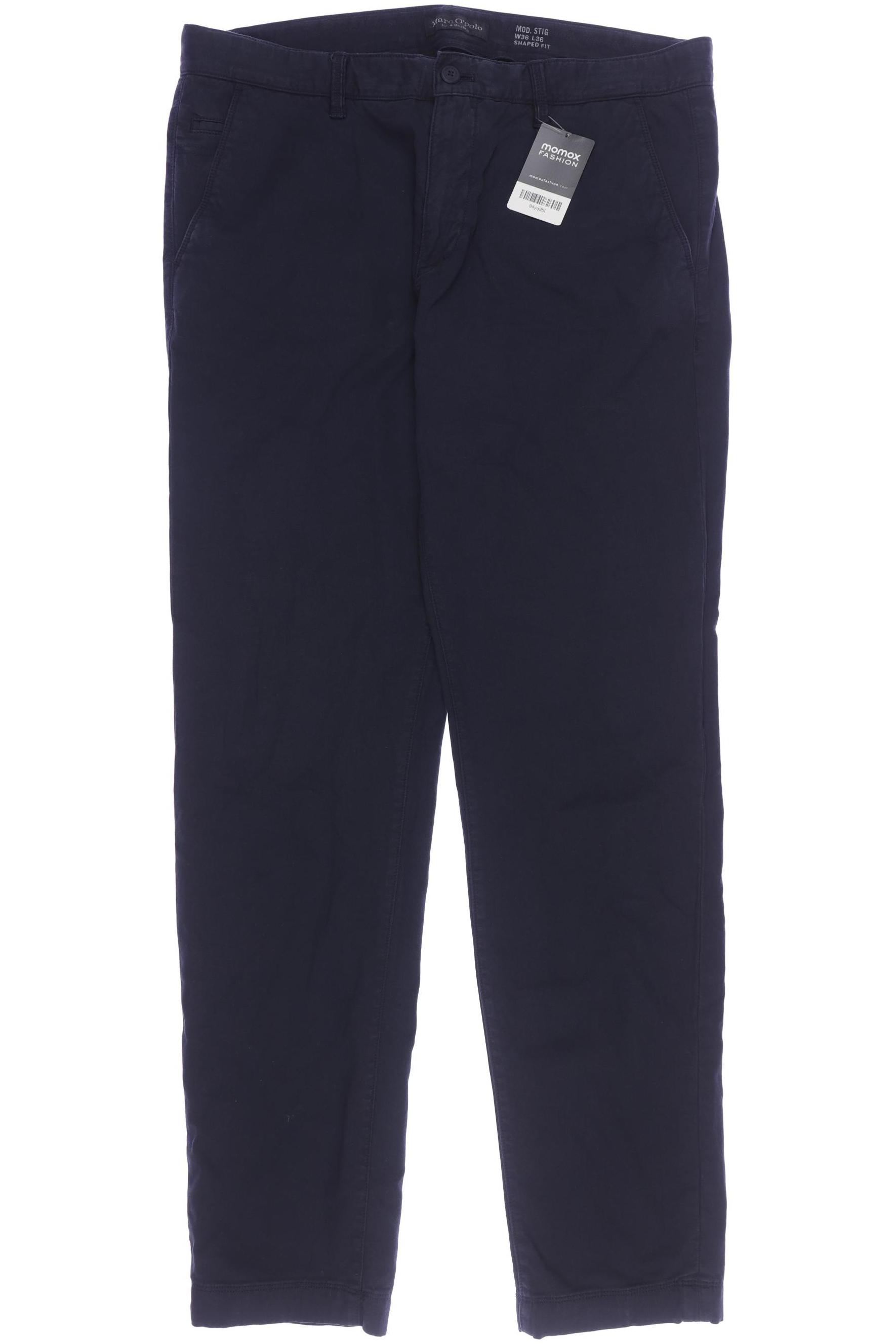 

Marc O Polo Herren Stoffhose, marineblau, Gr. 36