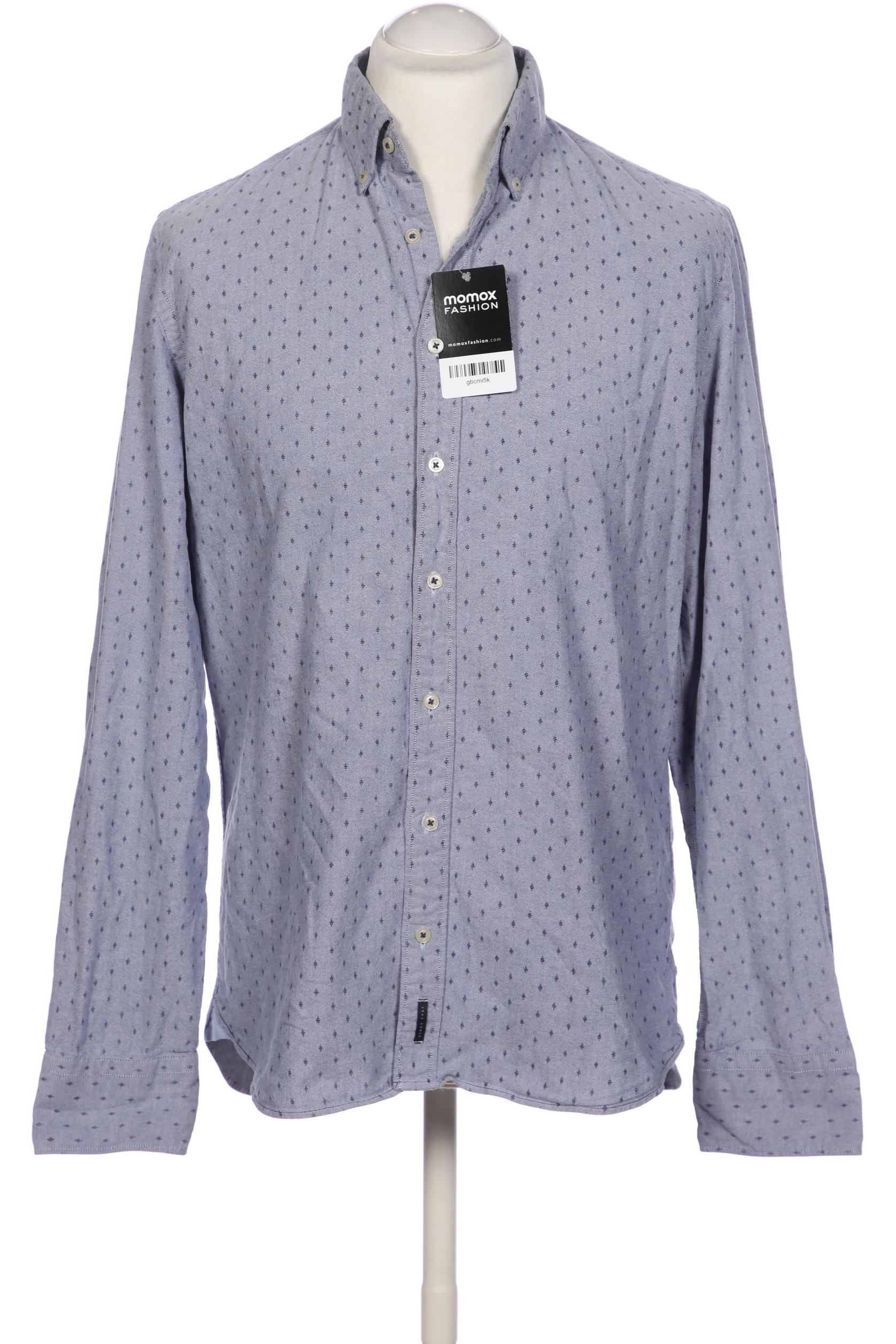 

Marc O Polo Herren Hemd, blau, Gr. 52