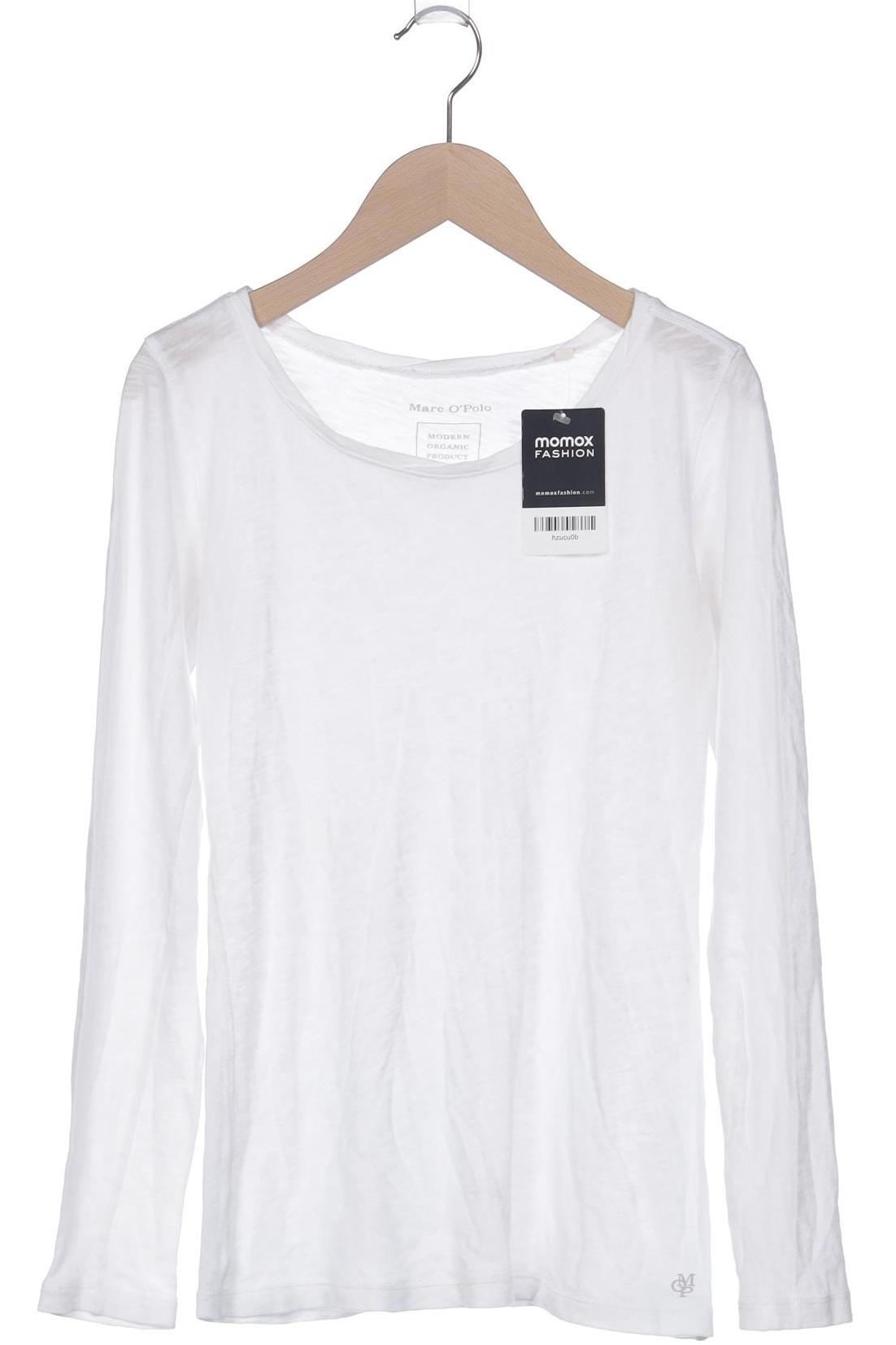 

Marc O Polo Damen Langarmshirt, weiß, Gr. 34