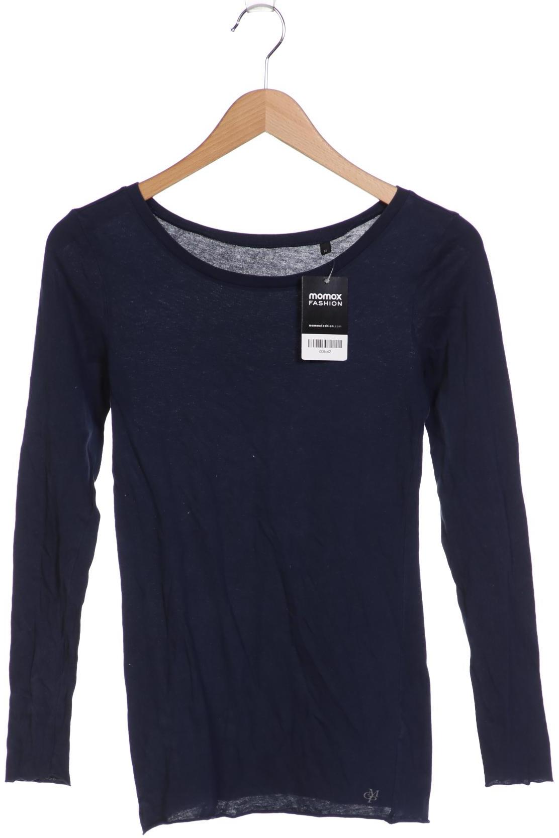 

Marc O Polo Damen Langarmshirt, marineblau, Gr. 34