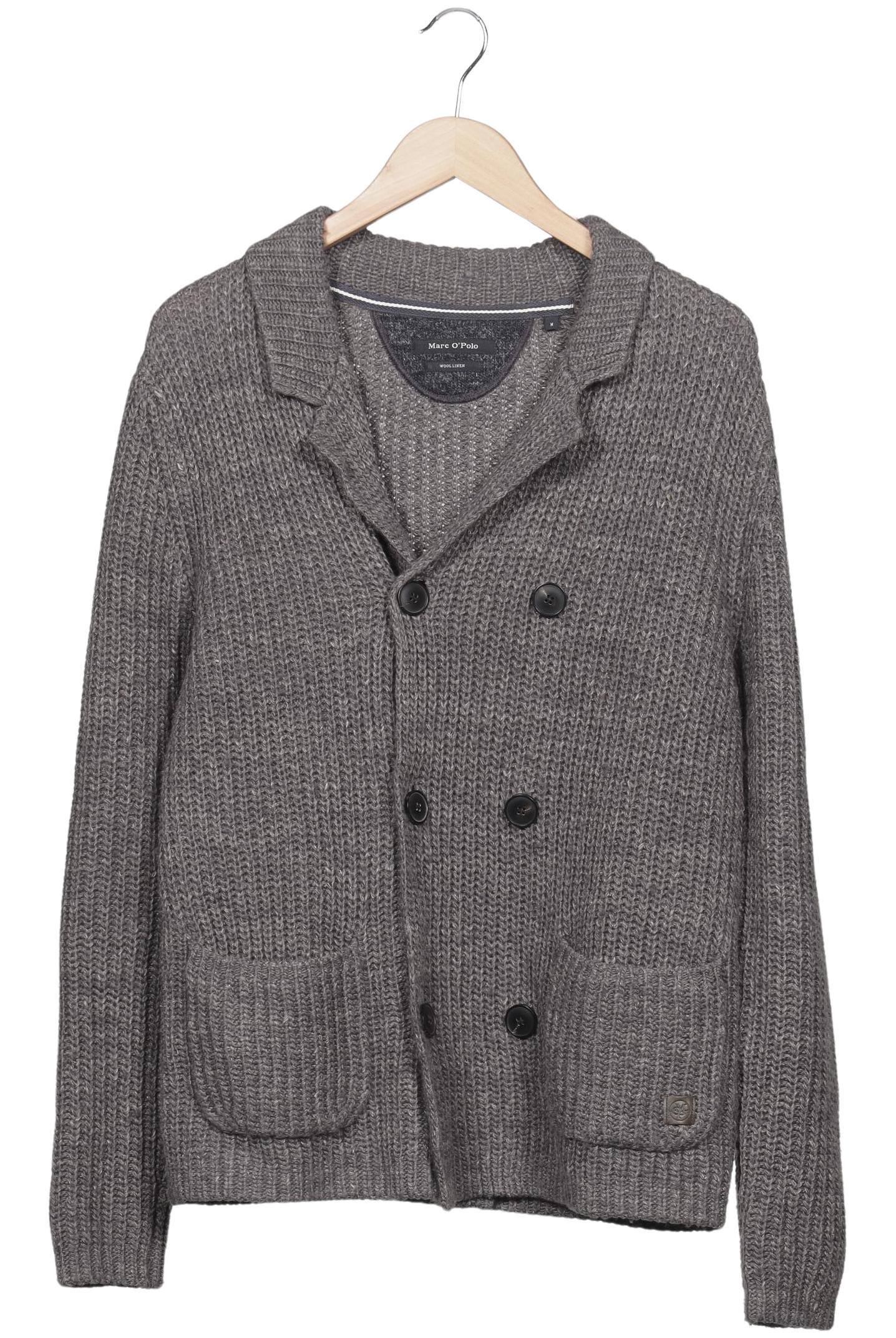 

Marc O Polo Herren Strickjacke, grau, Gr. 48