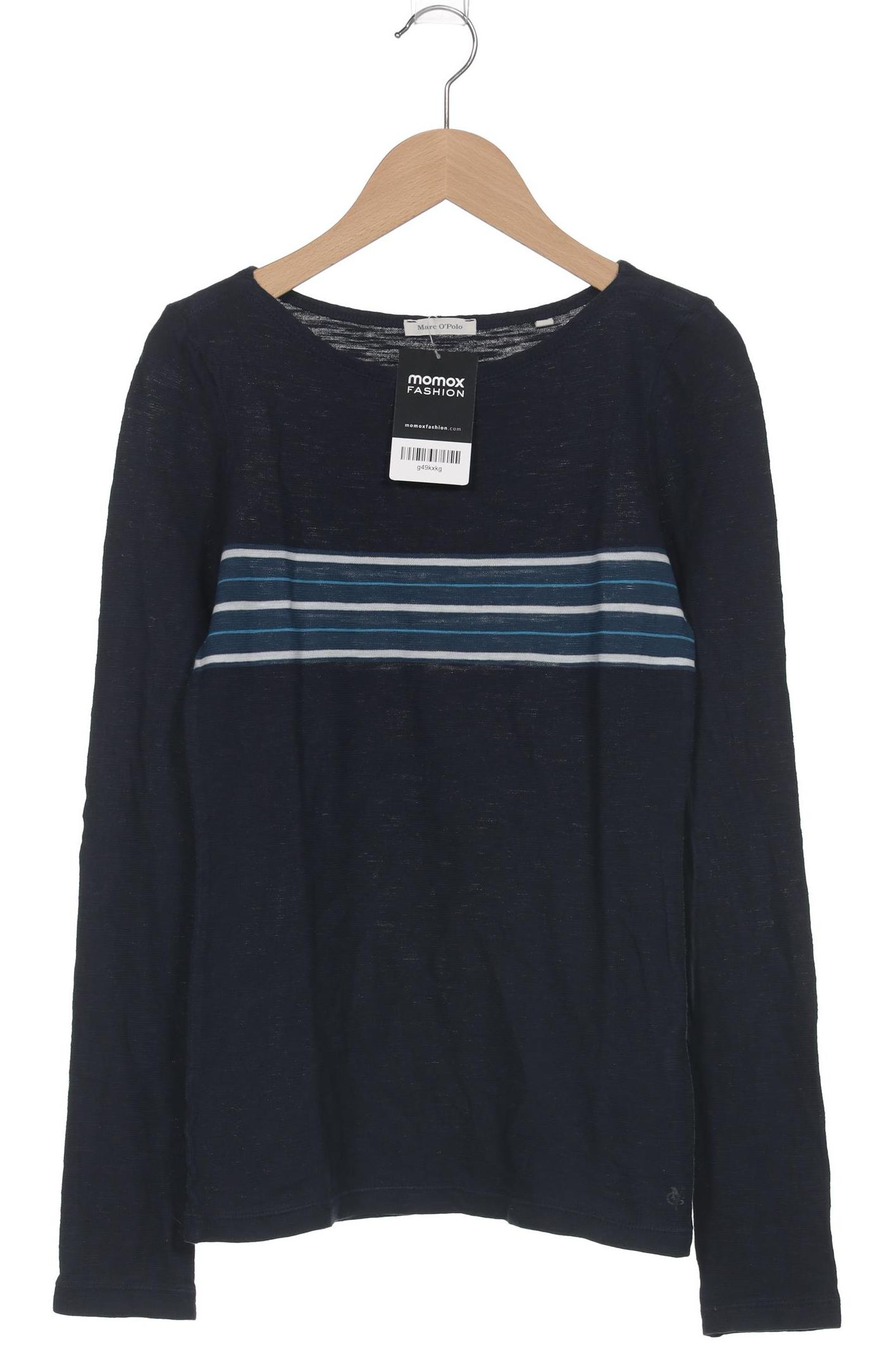 

Marc O Polo Damen Langarmshirt, marineblau, Gr. 34
