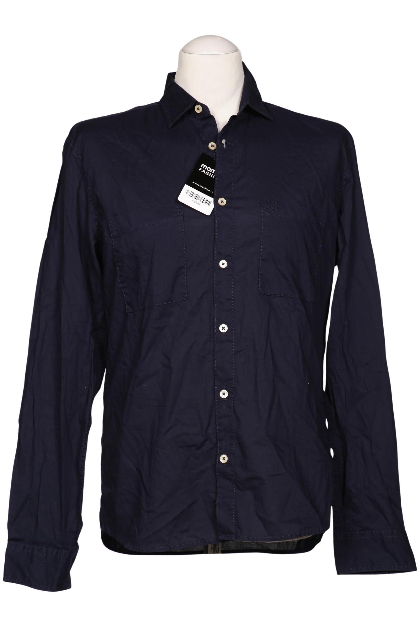 

Marc O Polo Herren Hemd, marineblau, Gr. 48