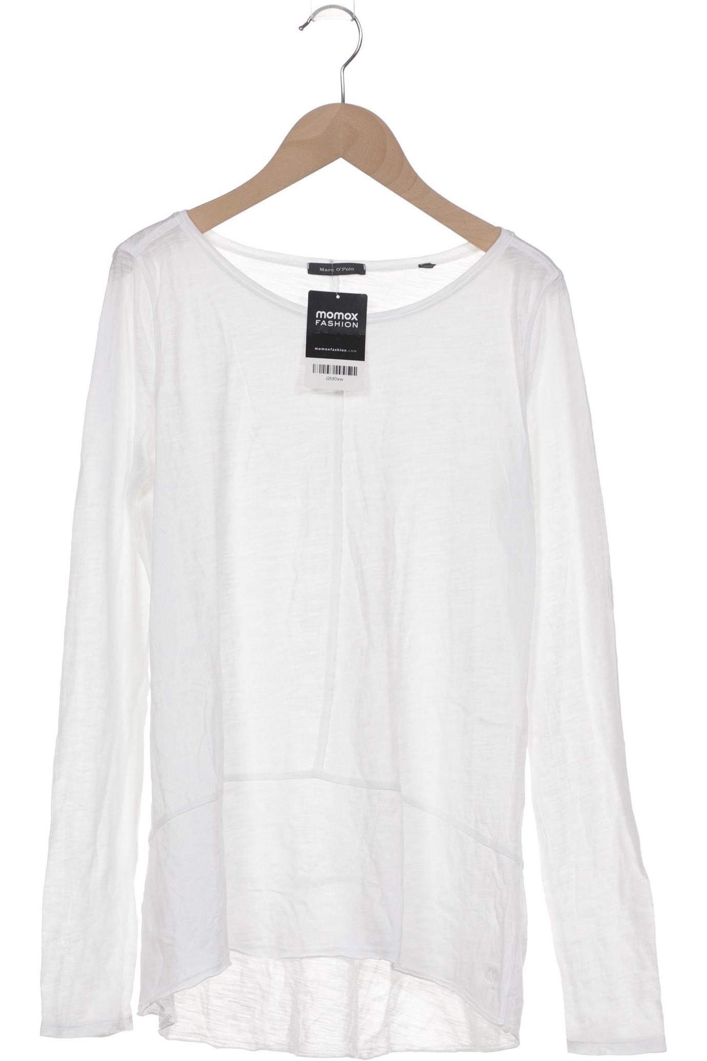 

Marc O Polo Damen Langarmshirt, weiß, Gr. 34