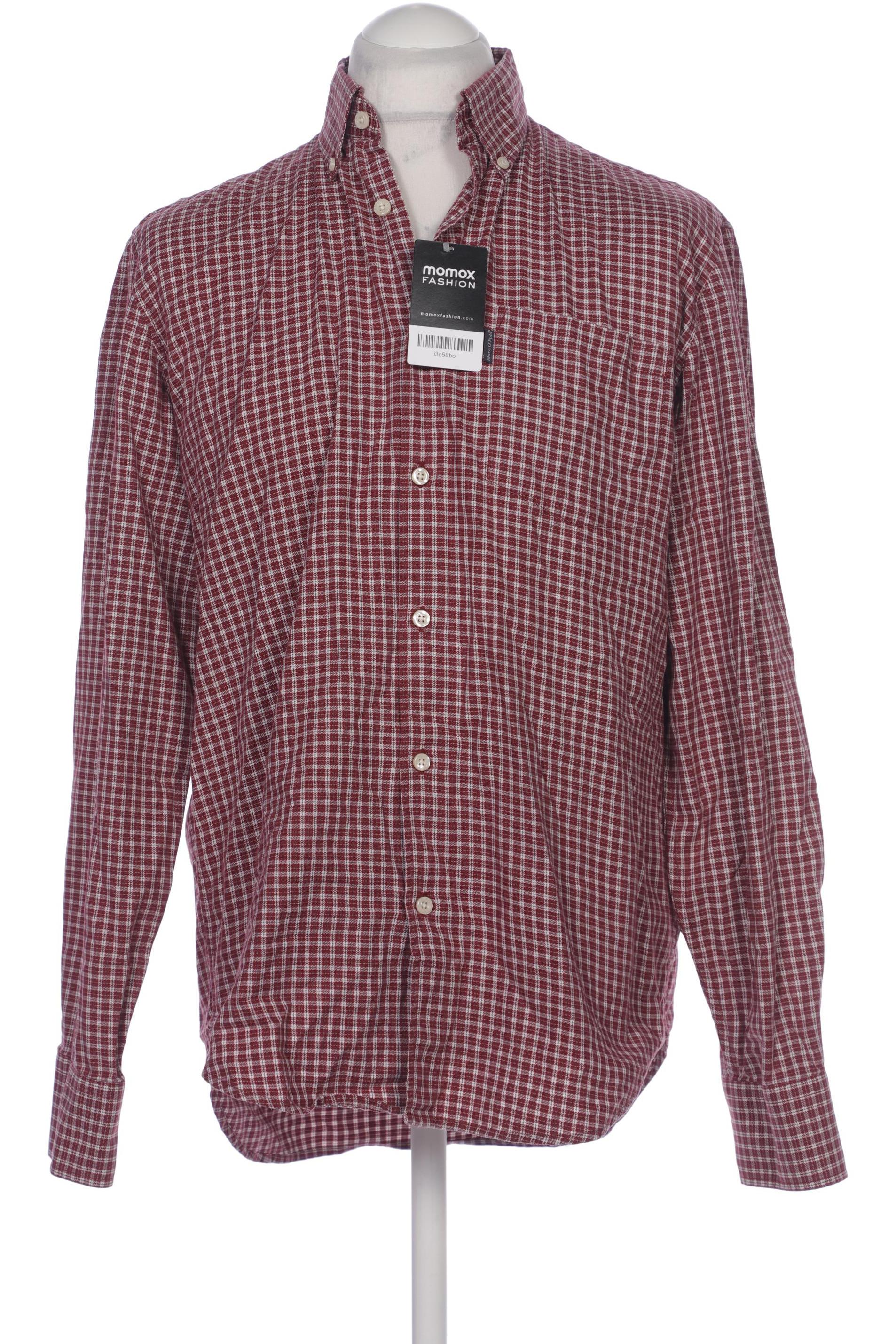 

Marc O Polo Herren Hemd, bordeaux, Gr. 48