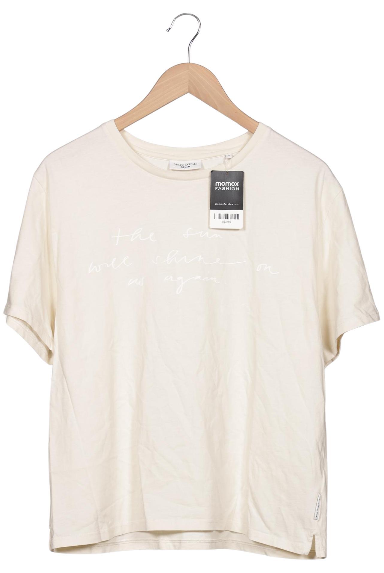 

Marc O Polo Damen T-Shirt, cremeweiß, Gr. 44