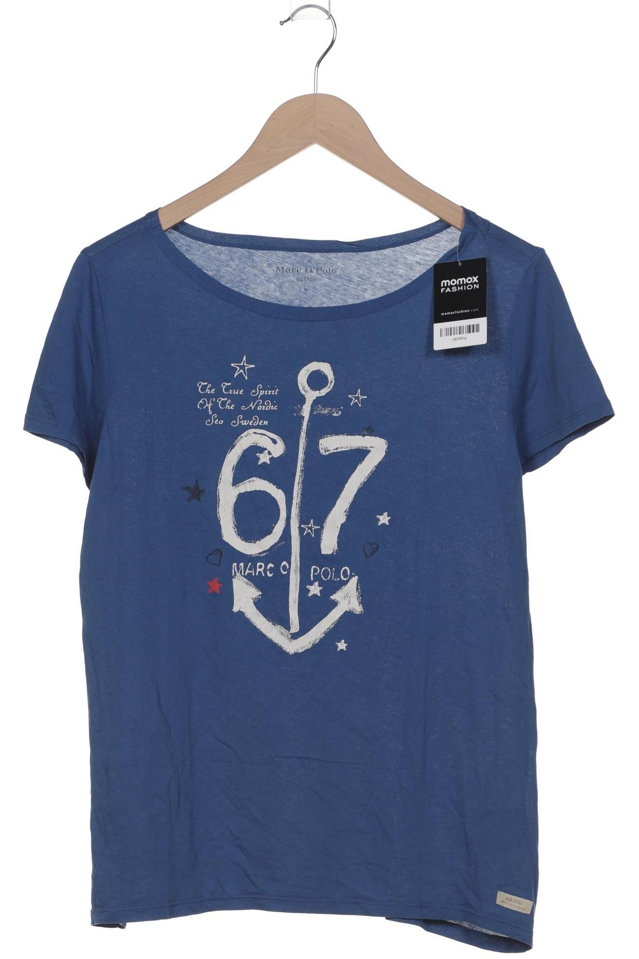 

Marc O Polo Damen T-Shirt, blau, Gr. 42