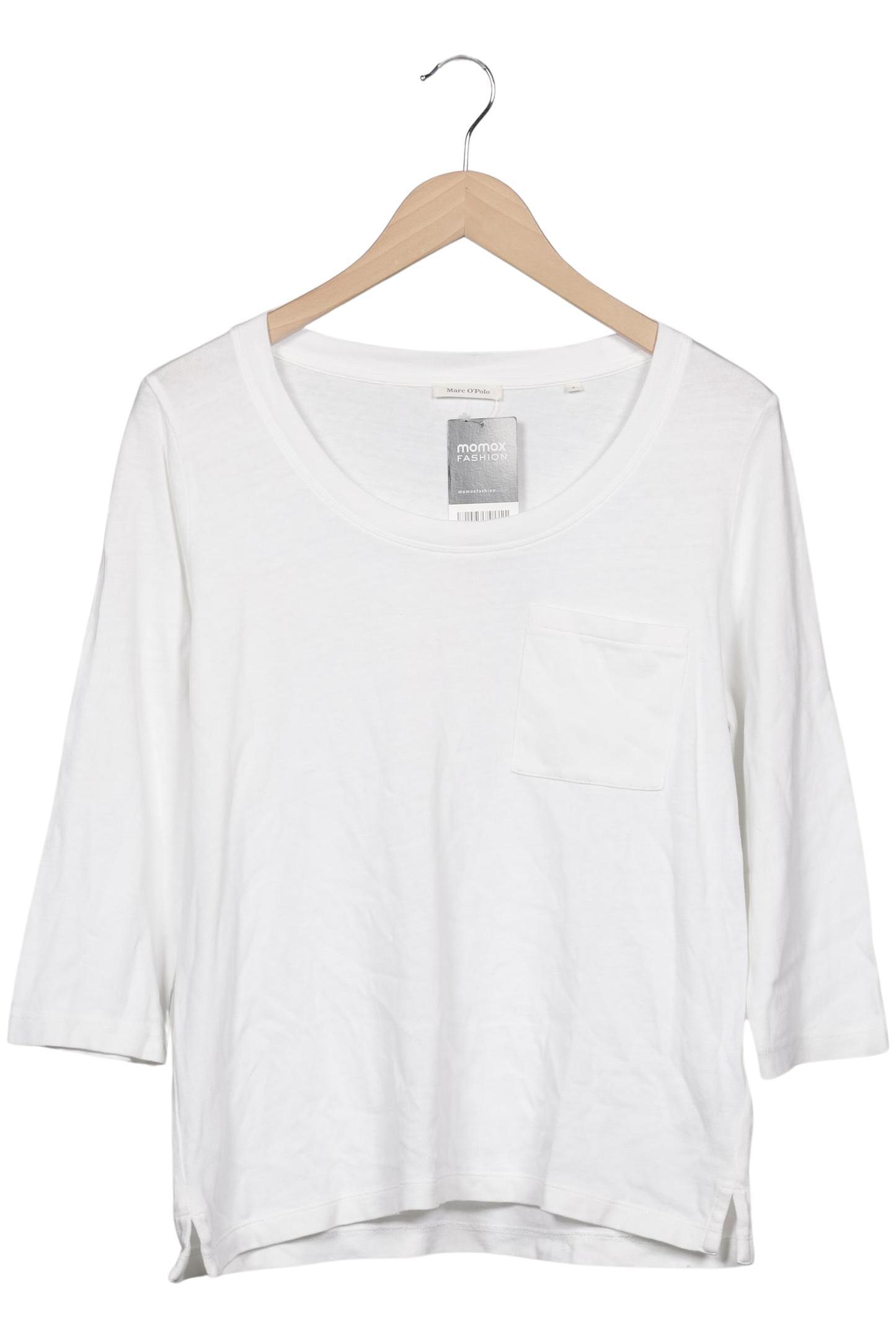 

Marc O Polo Damen Langarmshirt, weiß, Gr. 36
