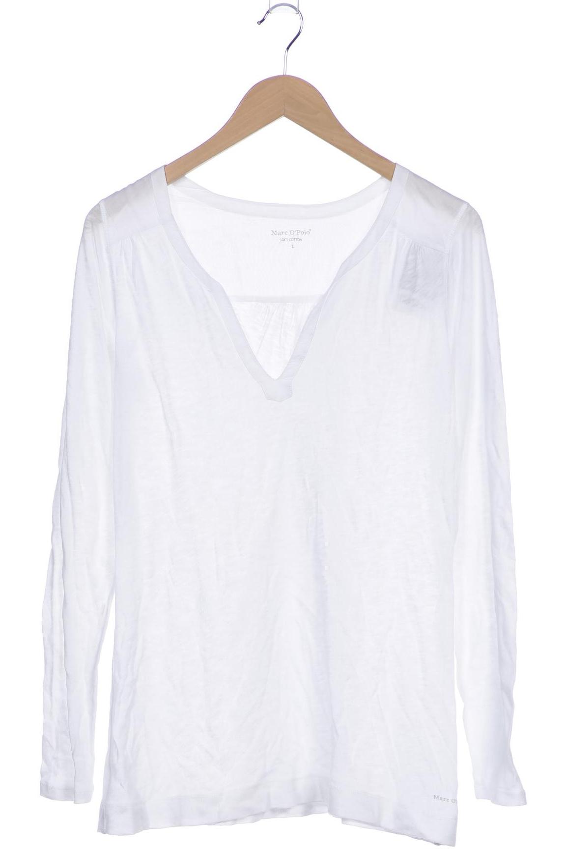 

Marc O Polo Damen Langarmshirt, weiß, Gr. 42