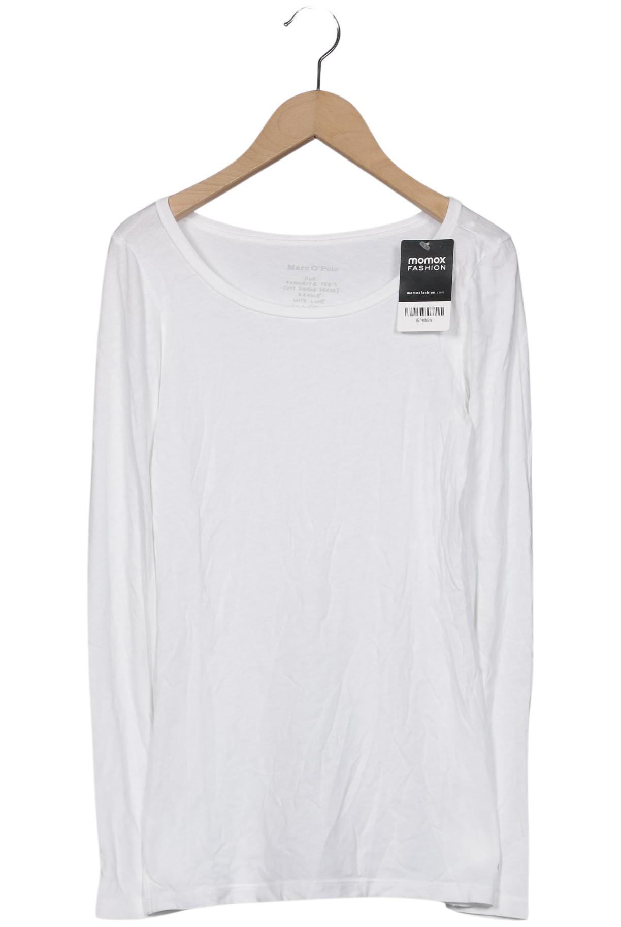

Marc O Polo Damen Langarmshirt, weiß, Gr. 34